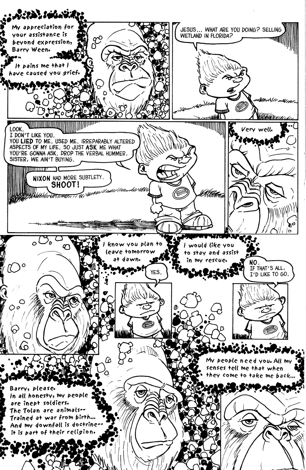 Read online The Adventures of Barry Ween, Boy Genius 3: Monkey Tales comic -  Issue #5 - 25