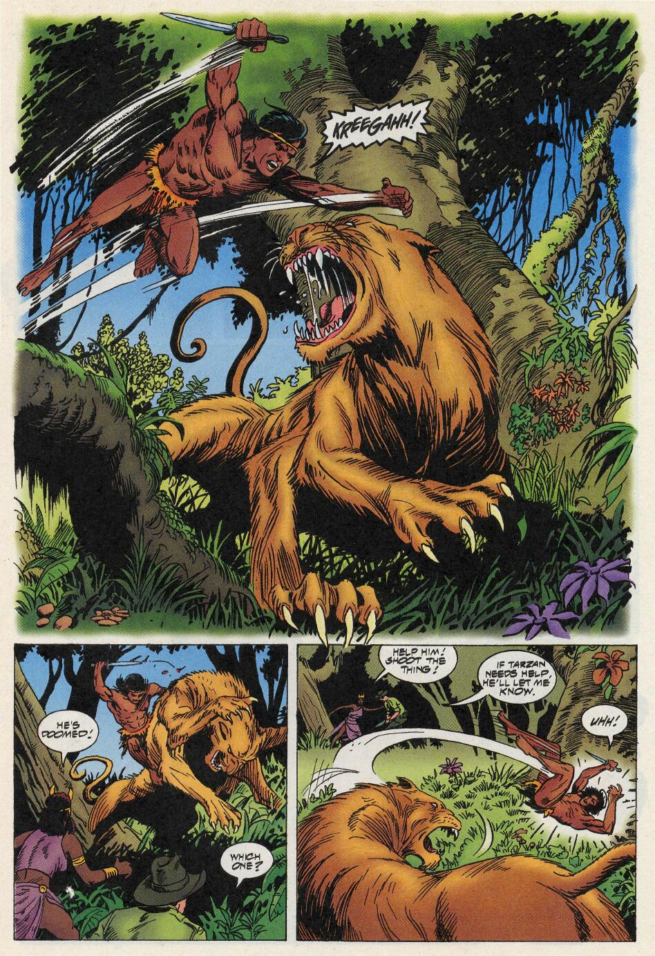 Read online Tarzan (1996) comic -  Issue #1 - 19