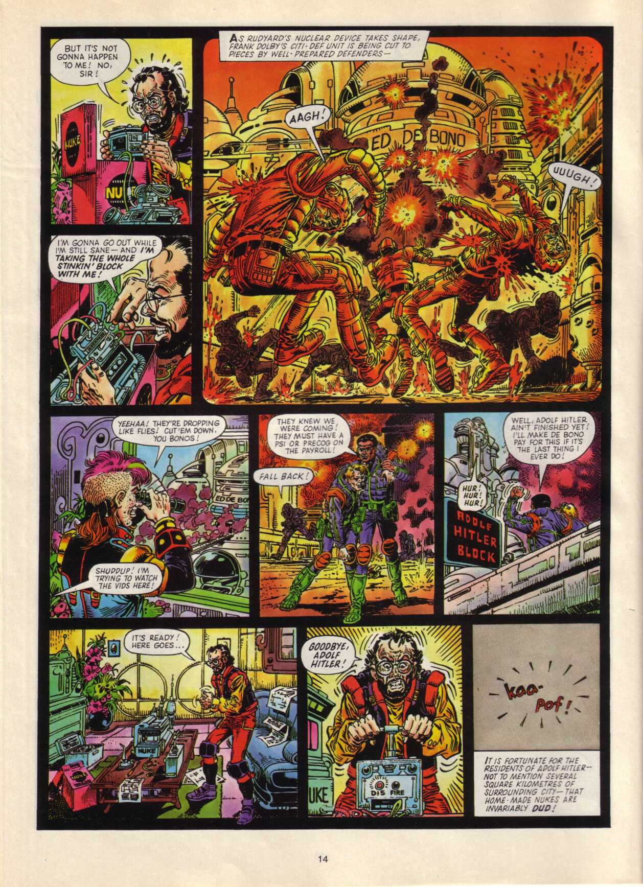 Read online Judge Dredd Mega-Special comic -  Issue #1 - 14