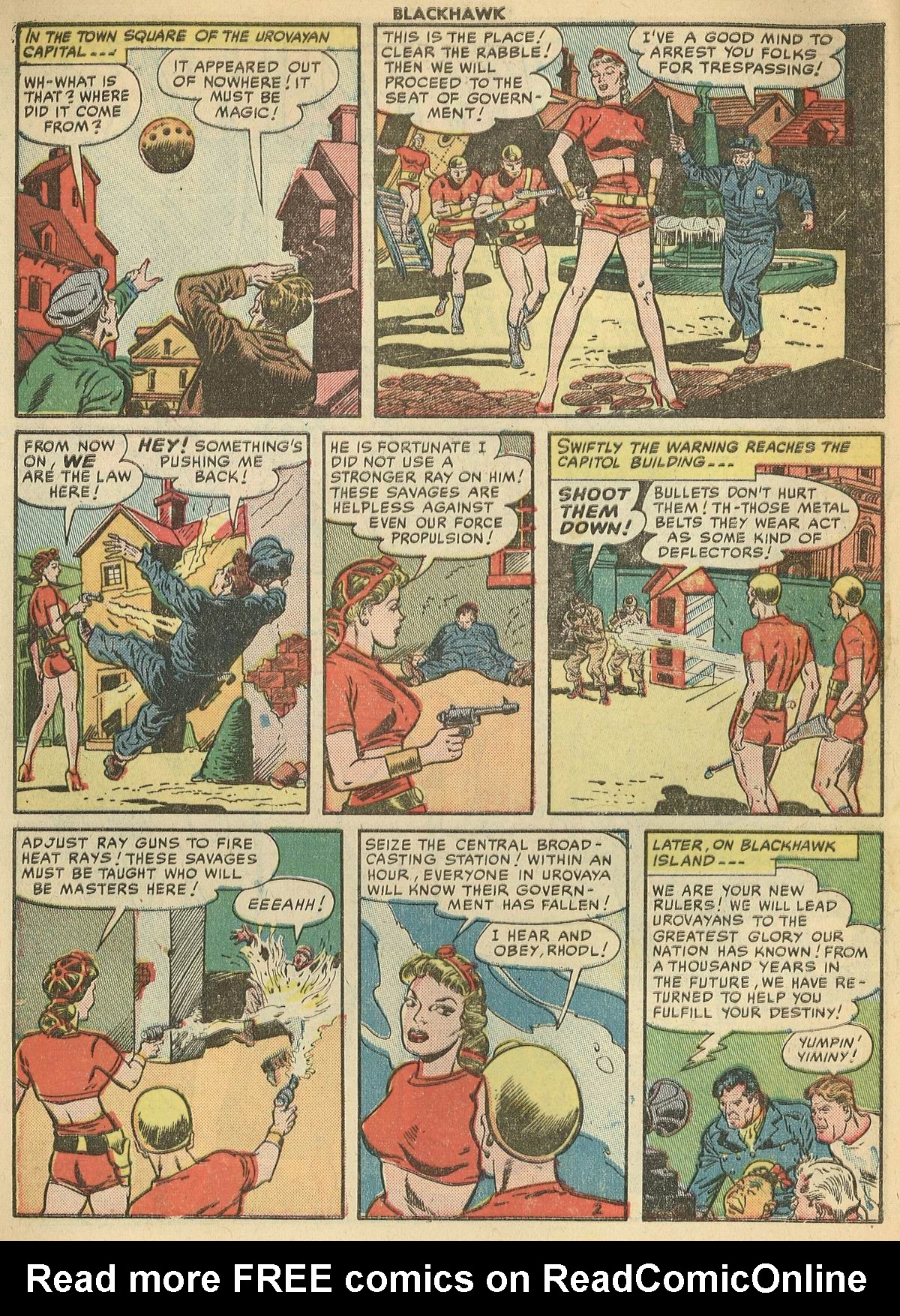 Read online Blackhawk (1957) comic -  Issue #47 - 5