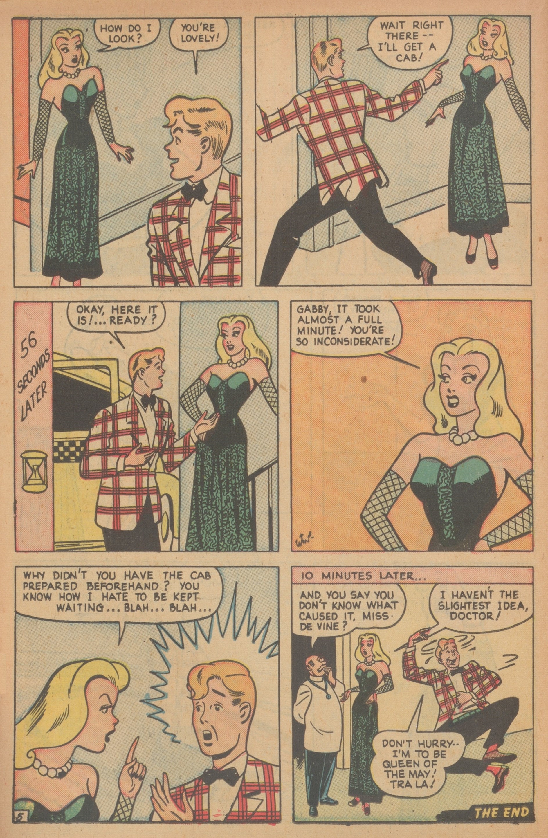 Read online Nellie The Nurse (1945) comic -  Issue #21 - 24