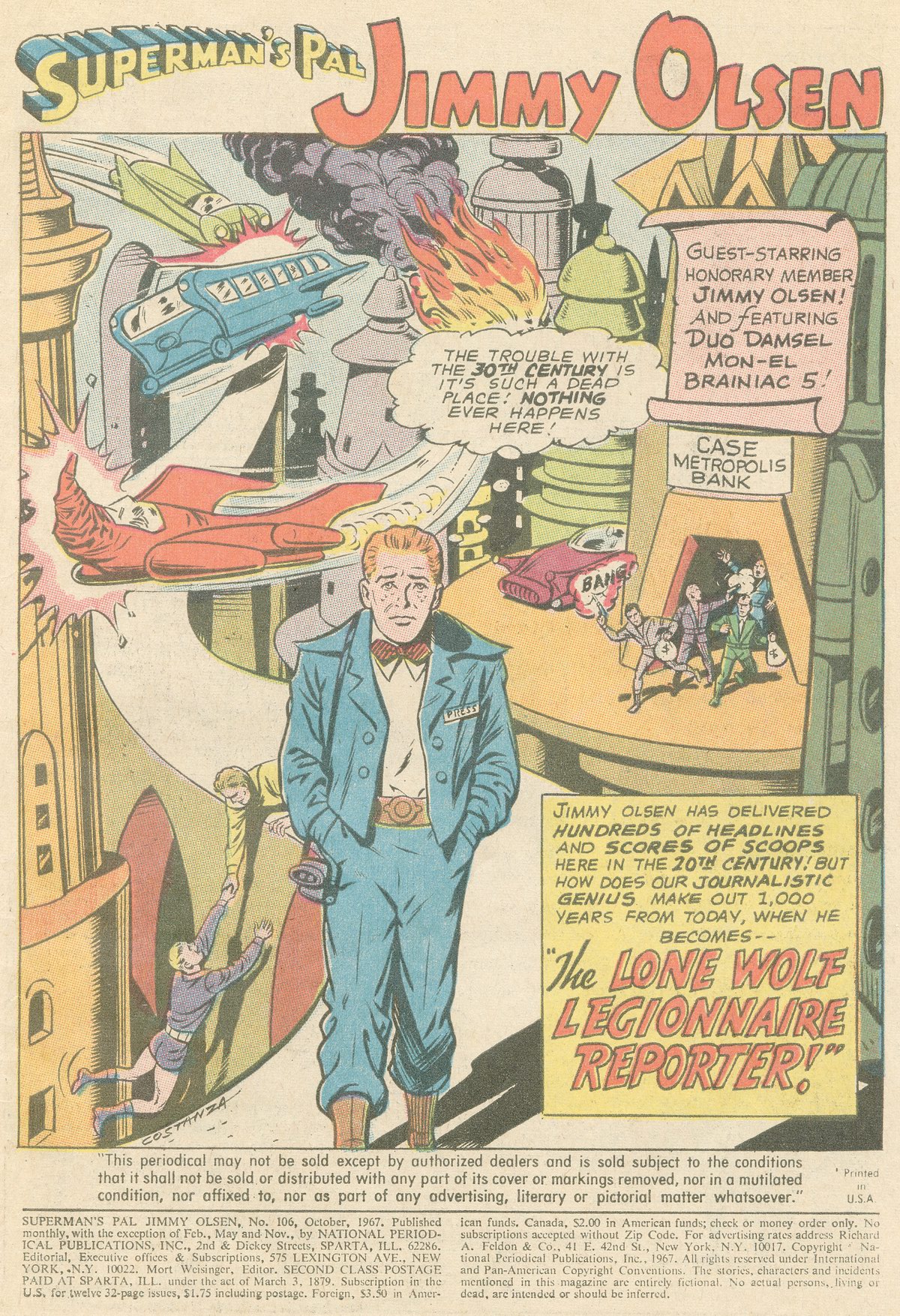 Read online Superman's Pal Jimmy Olsen comic -  Issue #106 - 3