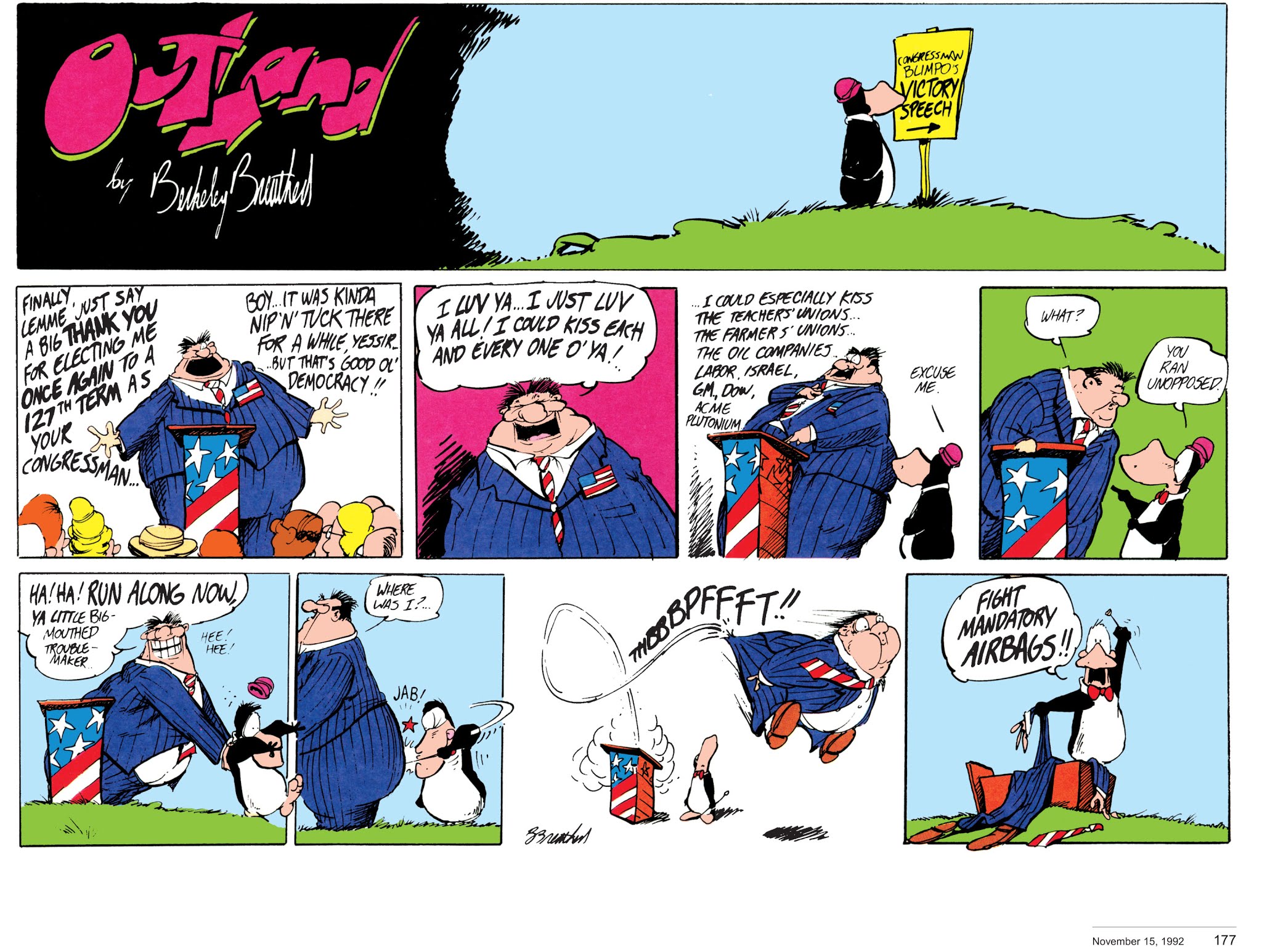 Read online Berkeley Breathed’s Outland comic -  Issue # TPB (Part 2) - 78