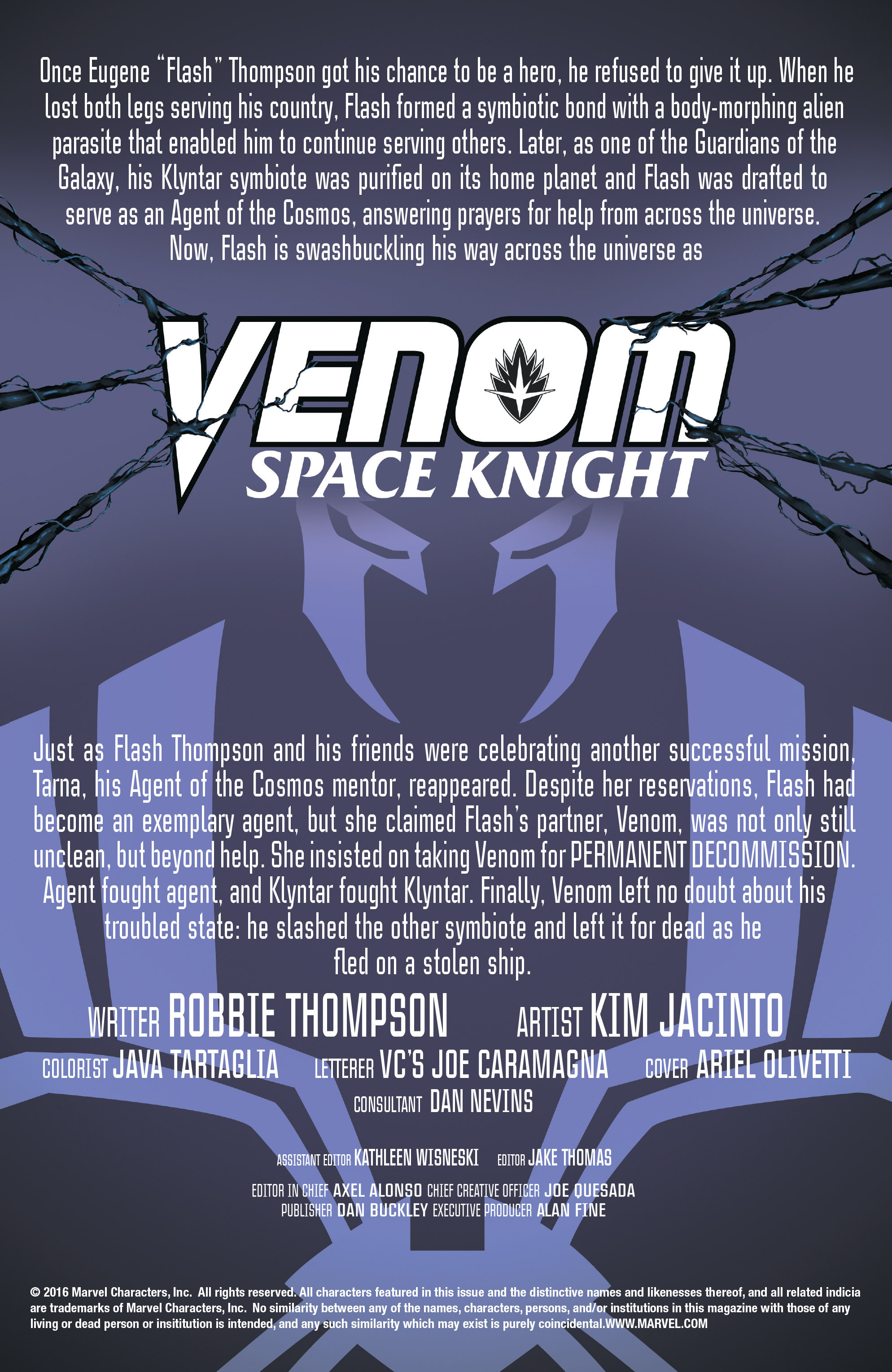 Read online Venom: Space Knight comic -  Issue #8 - 2