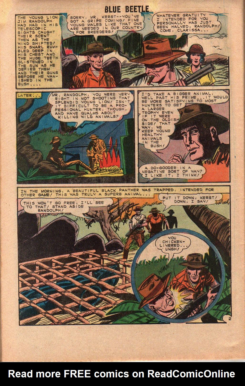 Read online Blue Beetle (1964) comic -  Issue #3 - 32