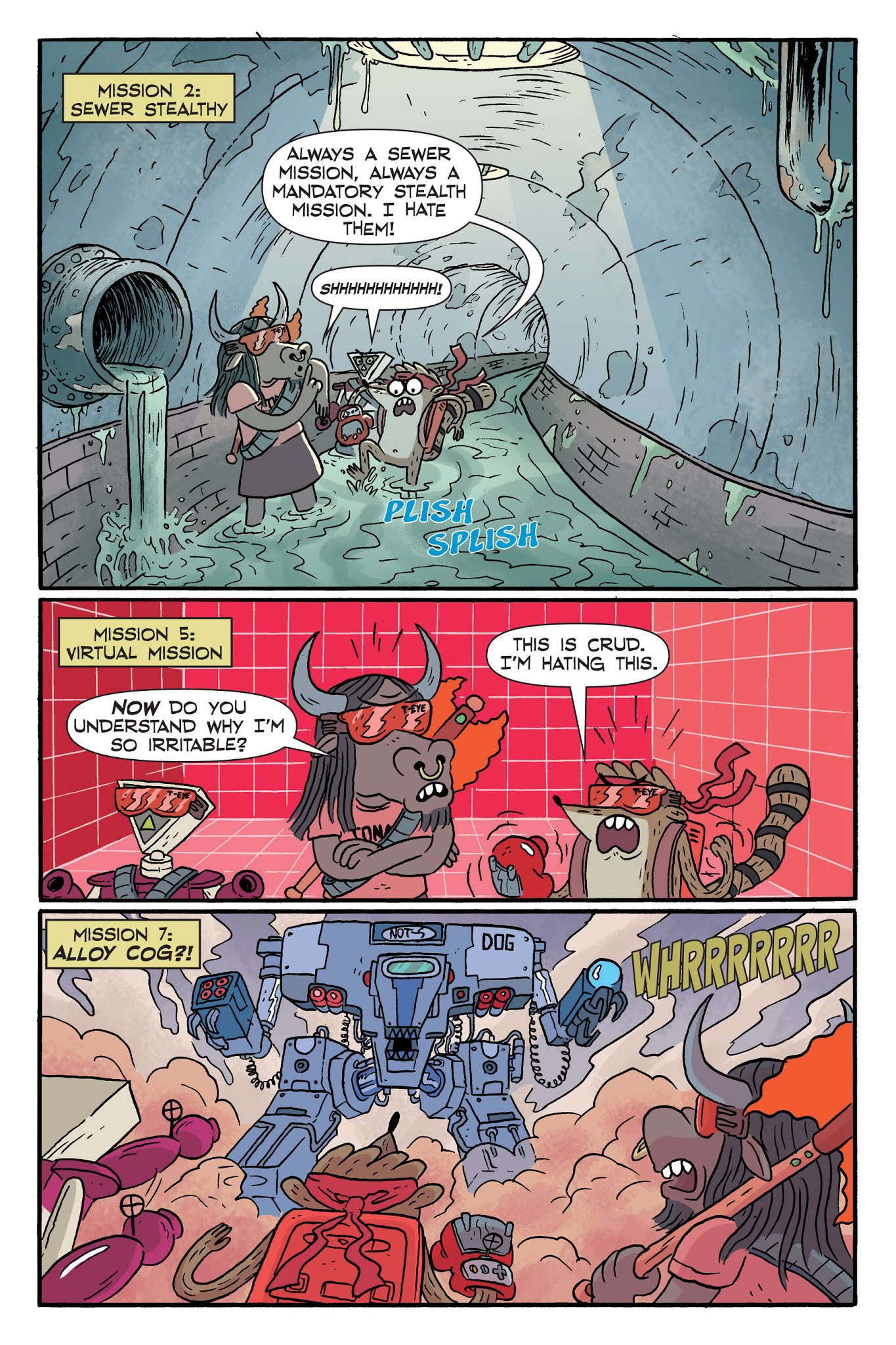 Read online Regular Show: A Clash of Consoles comic -  Issue # TPB (Part 1) - 87