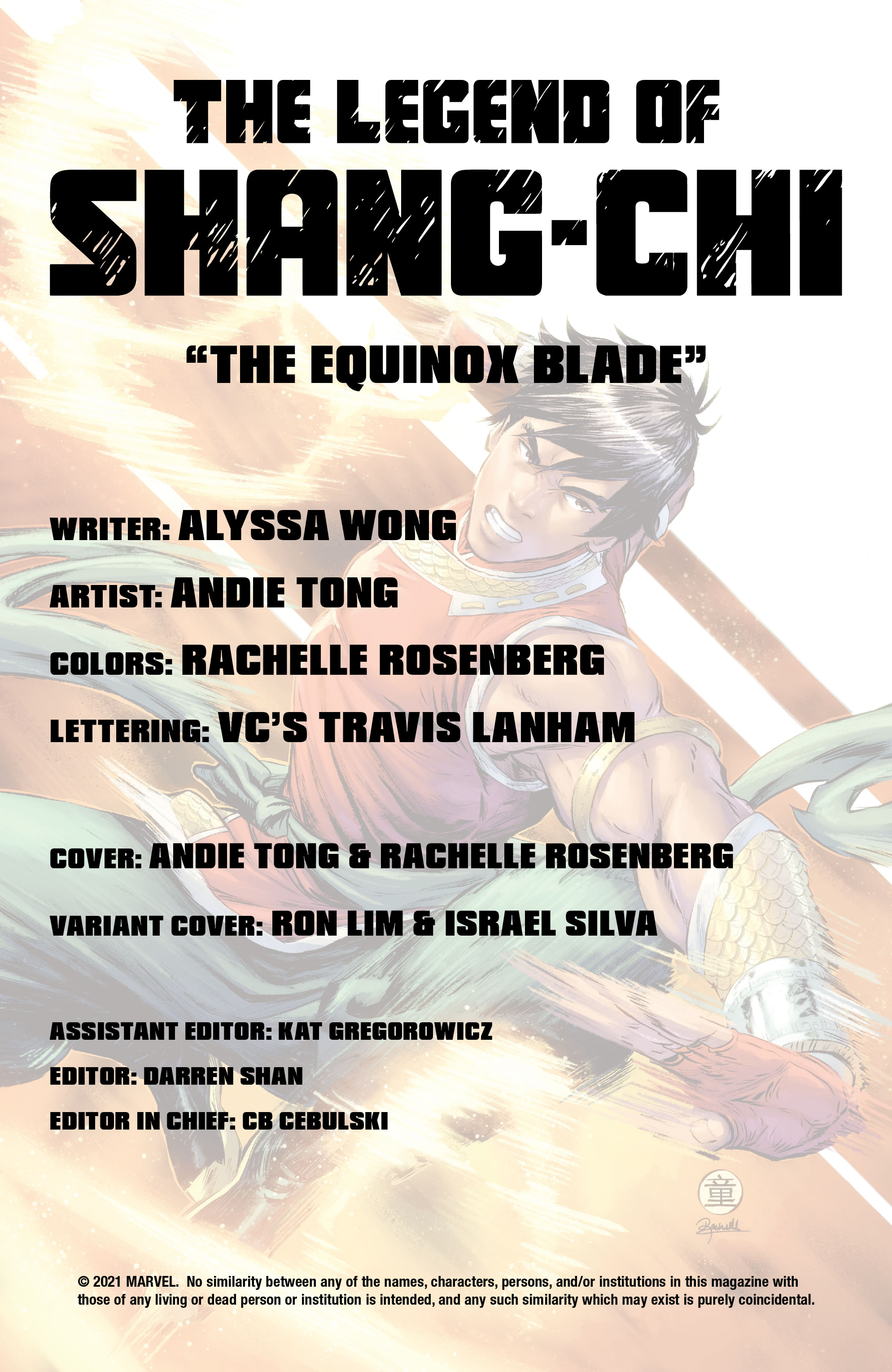 Read online The Legend Of Shang-Chi comic -  Issue #1 - 2