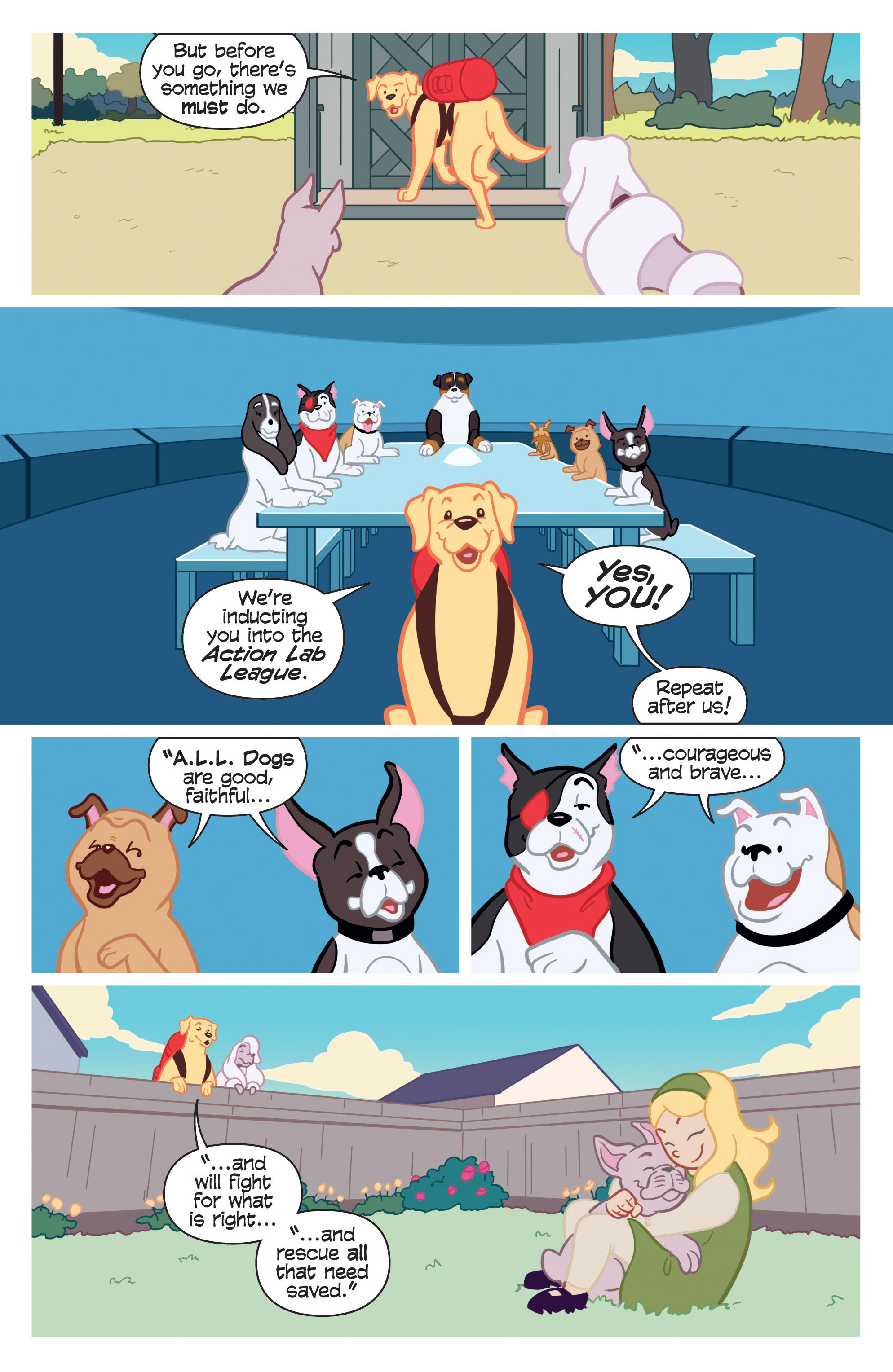 Read online Action Lab, Dog of Wonder comic -  Issue #3 - 21