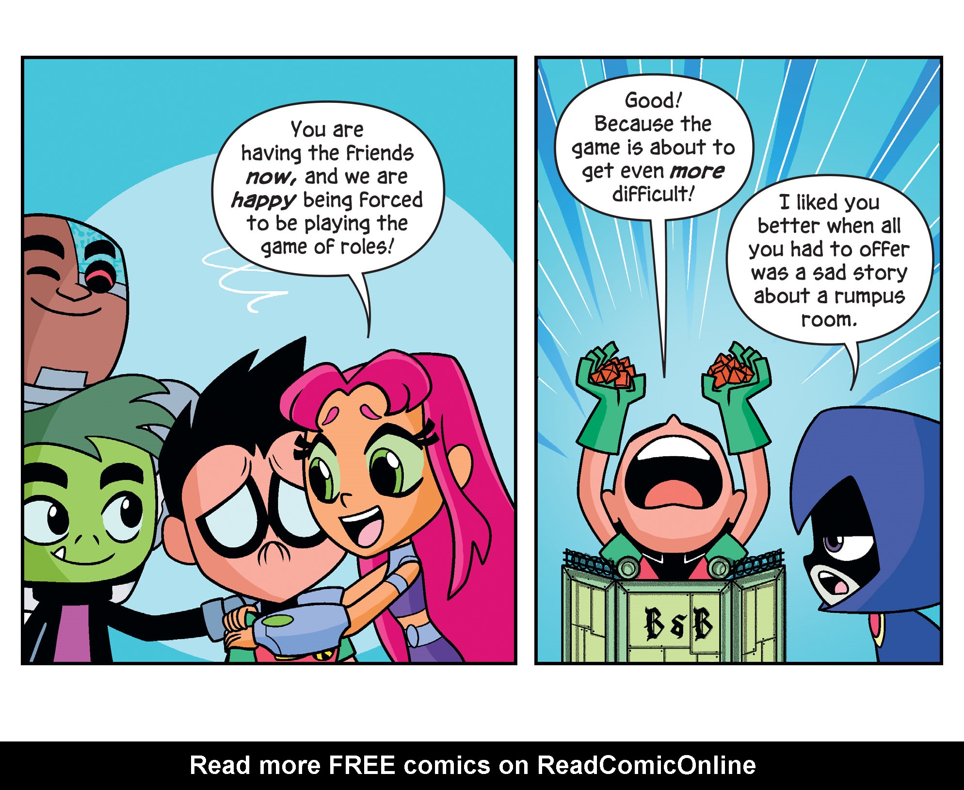Read online Teen Titans Go! Roll With It! comic -  Issue #3 - 9