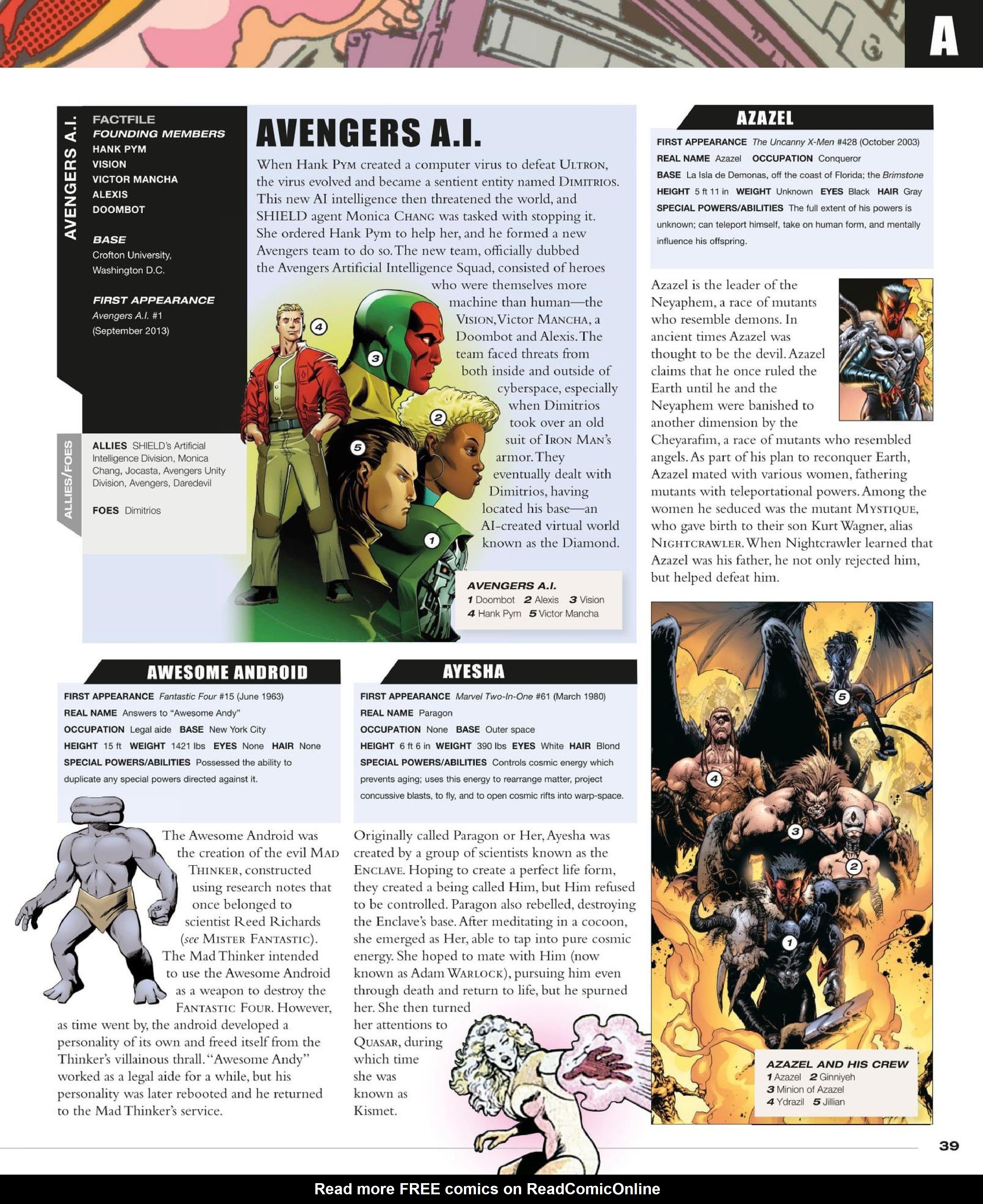 Read online Marvel Encyclopedia, New Edition comic -  Issue # TPB (Part 1) - 41