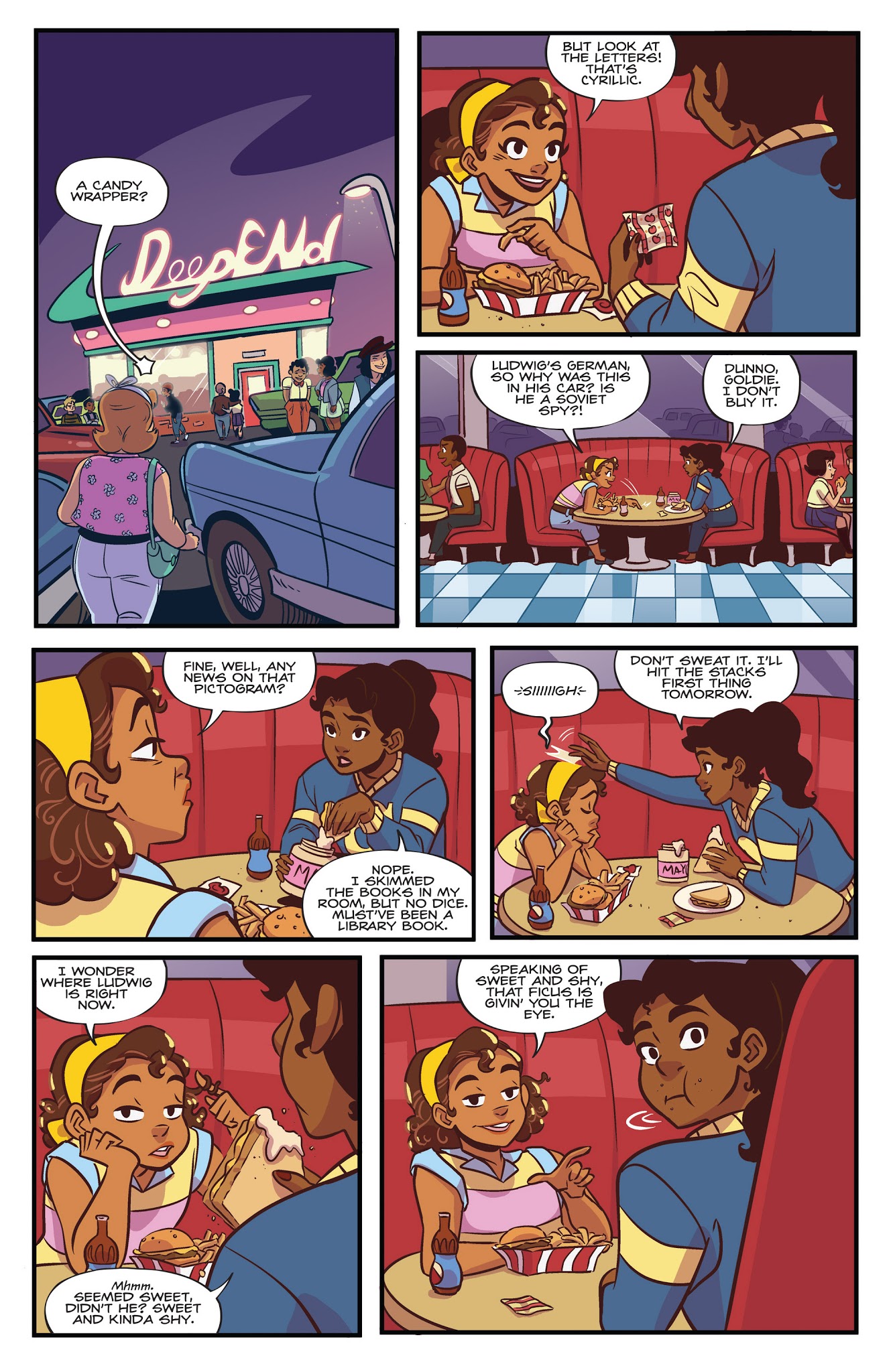 Read online Goldie Vance comic -  Issue # _TPB 1 - 39