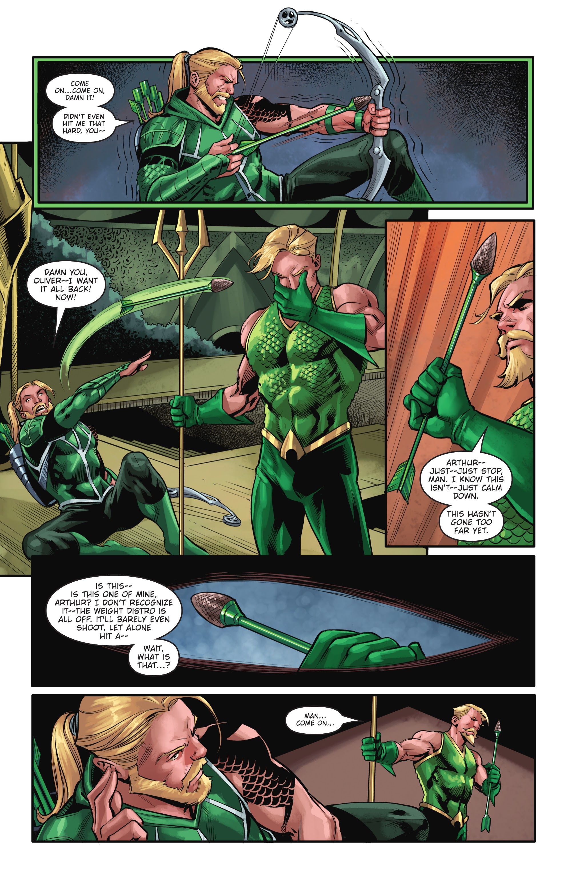 Read online Aquaman/Green Arrow - Deep Target comic -  Issue #1 - 21