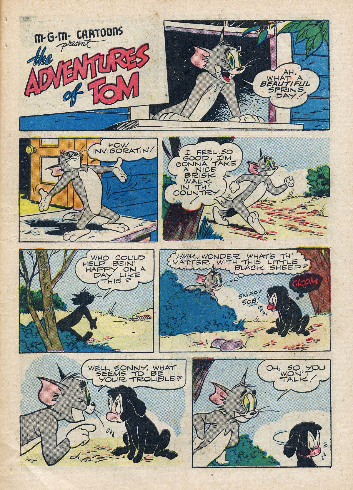 Read online Tom & Jerry Comics comic -  Issue #70 - 16