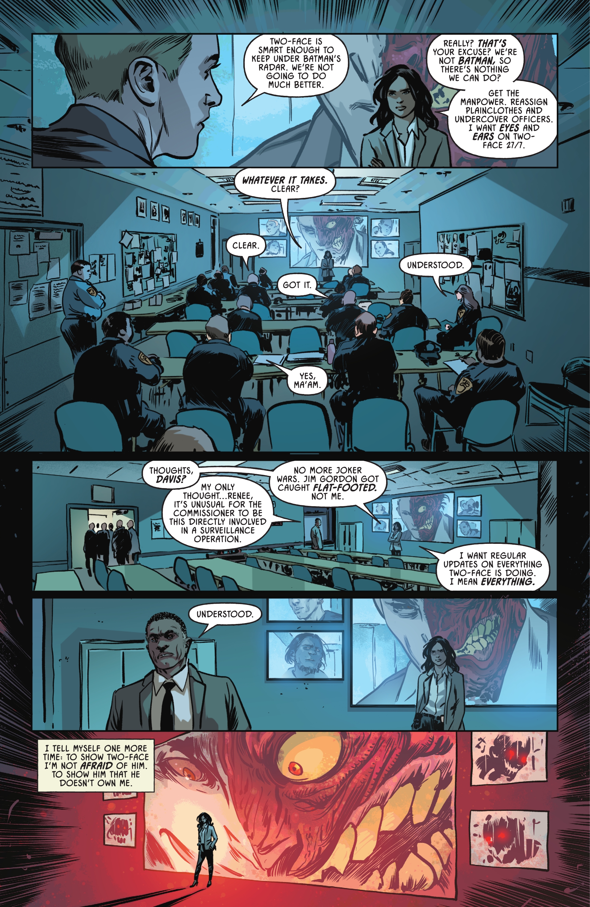 Read online GCPD: The Blue Wall comic -  Issue #3 - 4