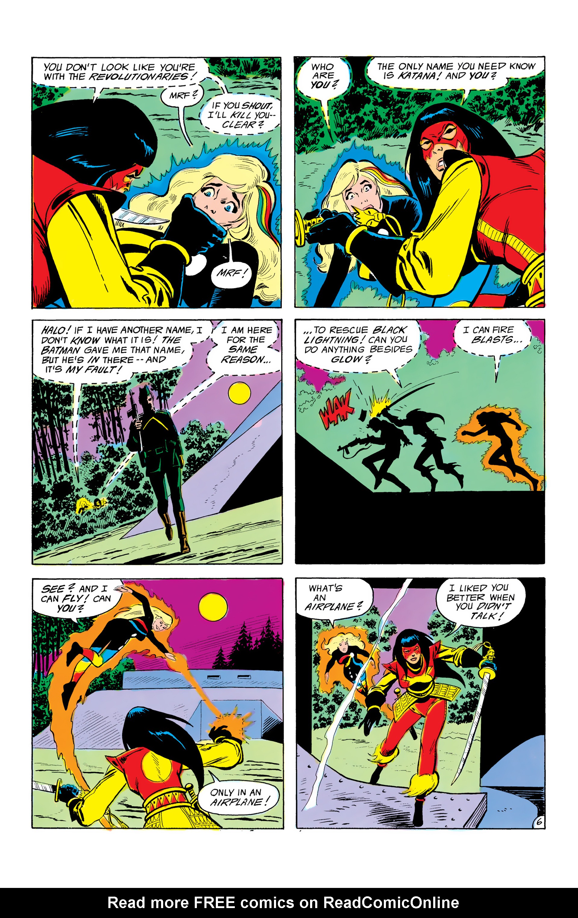 Read online Batman and the Outsiders (1983) comic -  Issue #2 - 7