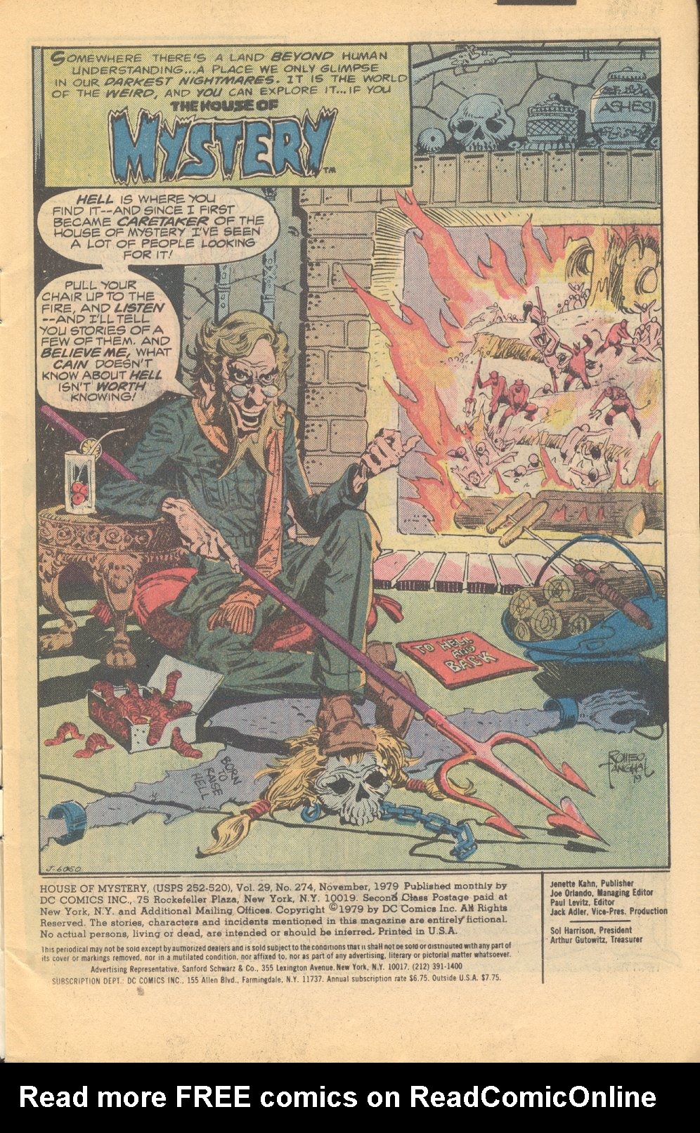 Read online House of Mystery (1951) comic -  Issue #274 - 2