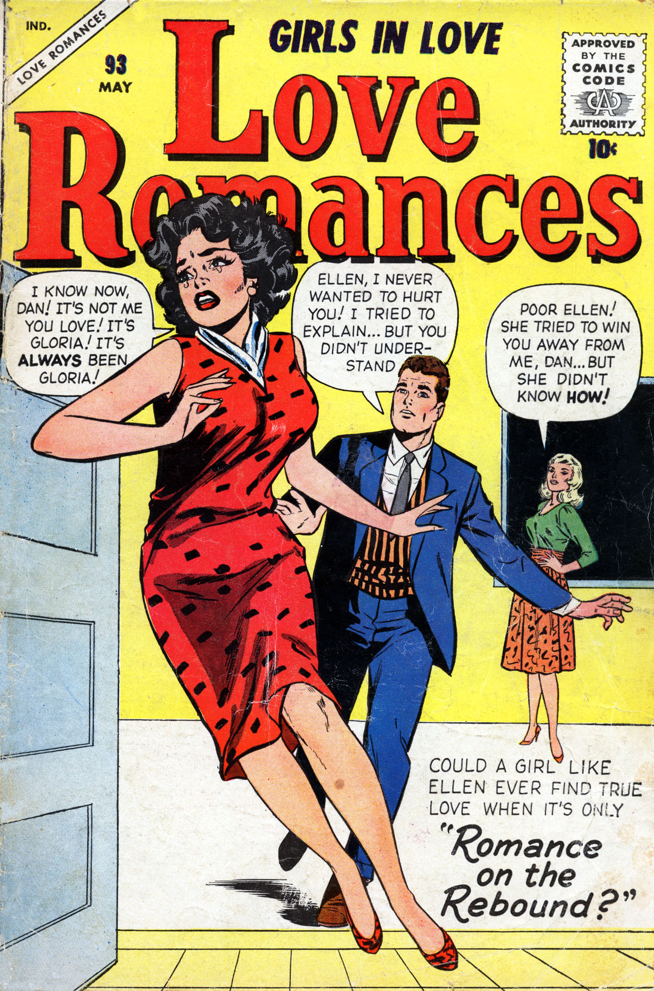 Read online Love Romances comic -  Issue #93 - 1