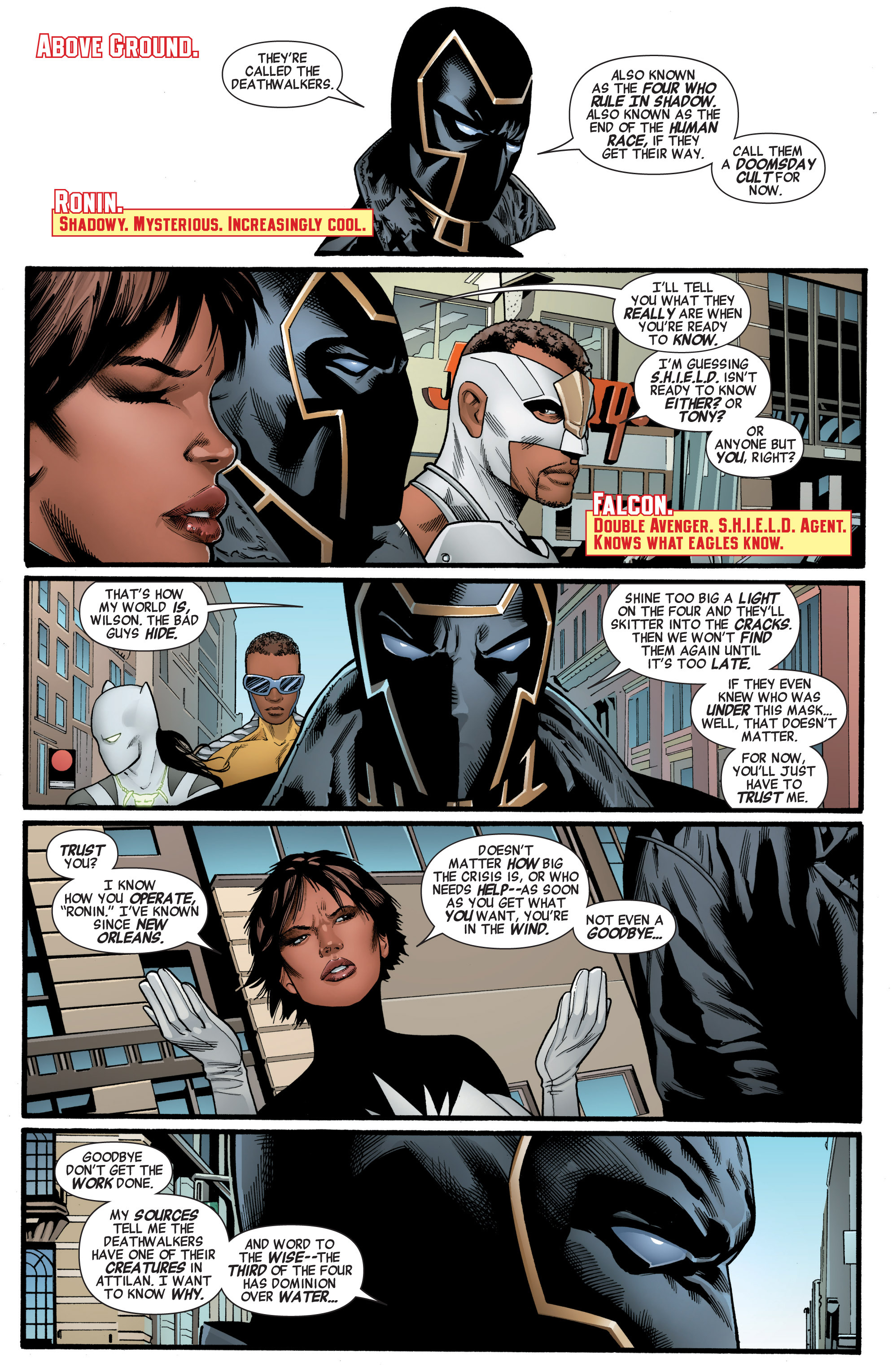 Read online Mighty Avengers comic -  Issue #5 - 7
