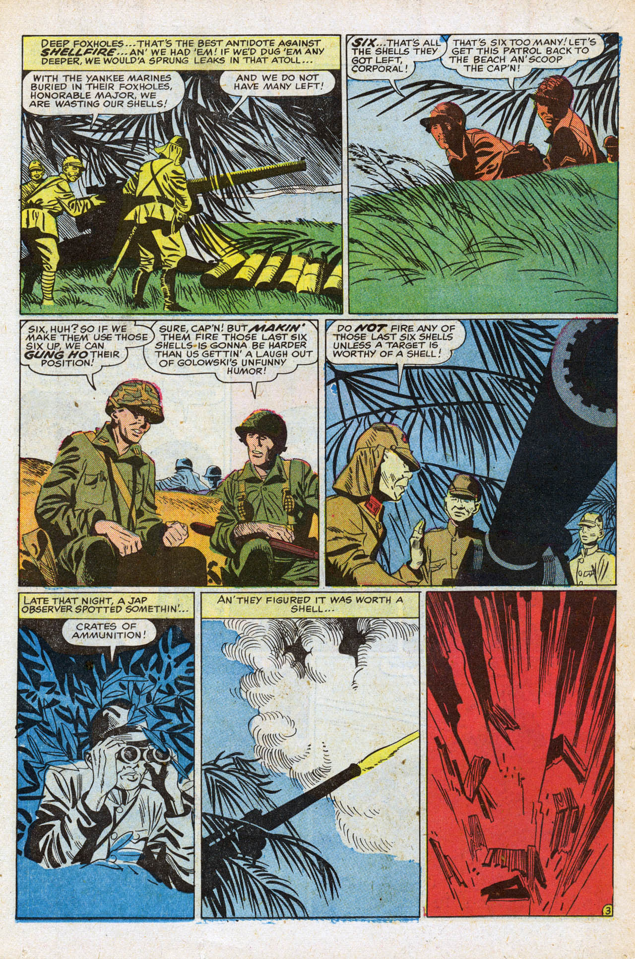 Read online Marines in Battle comic -  Issue #19 - 18