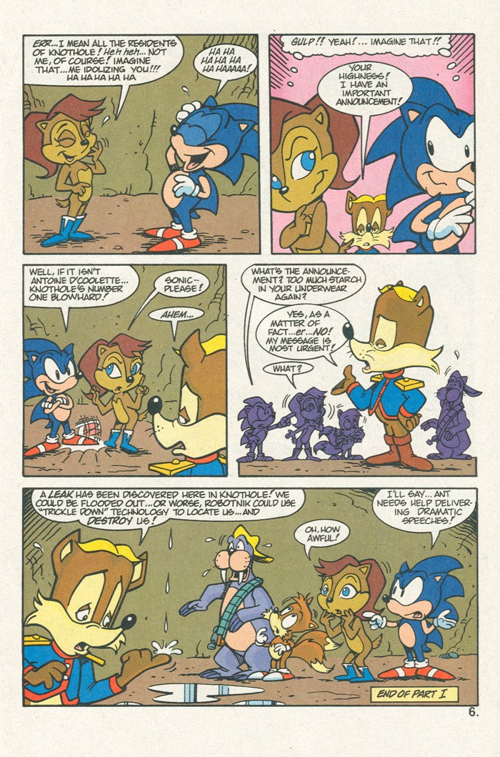 Read online Sonic Super Special comic -  Issue #3 - Sonic Firsts - 8