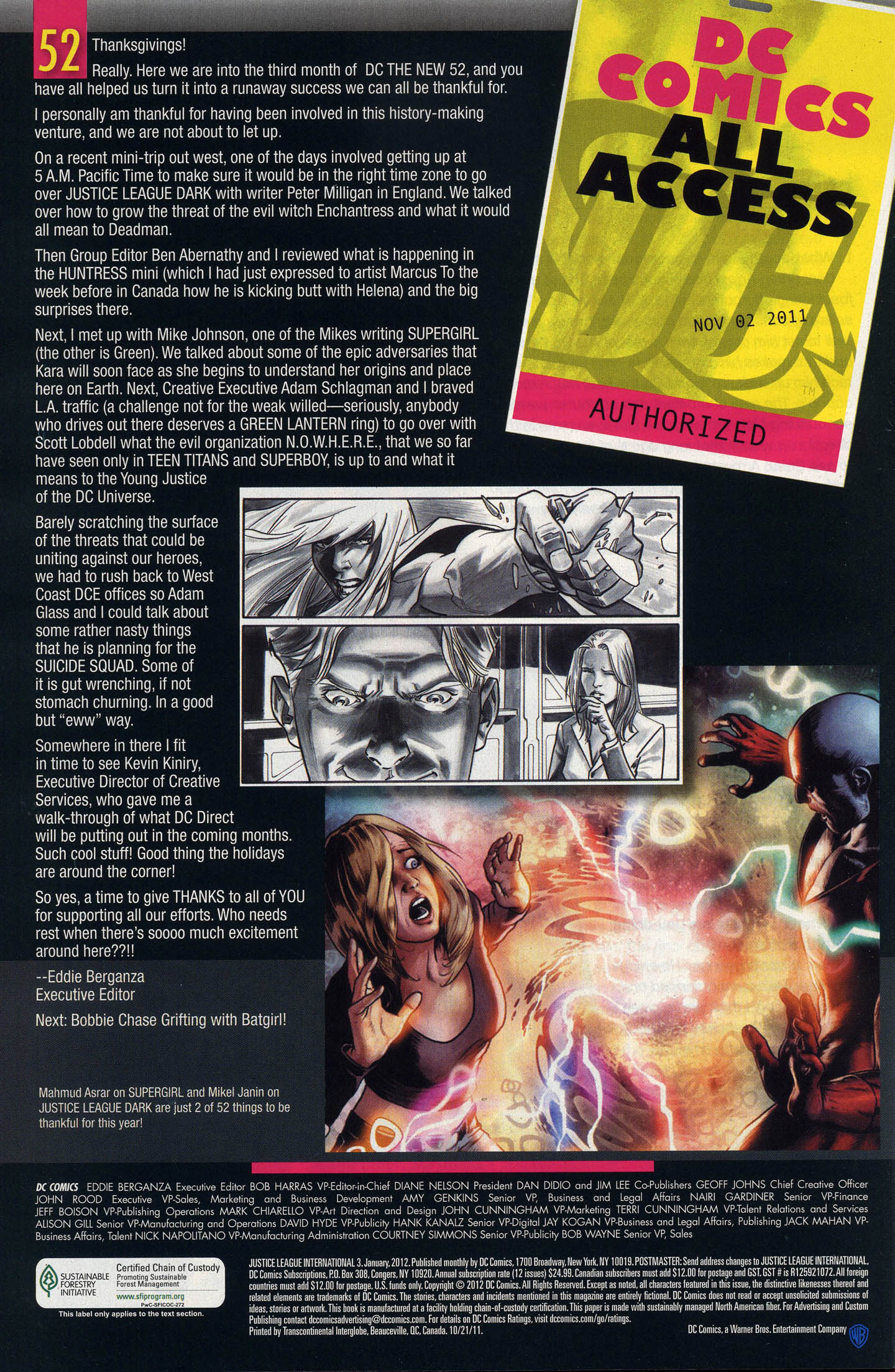 Read online Justice League International (2011) comic -  Issue #3 - 32