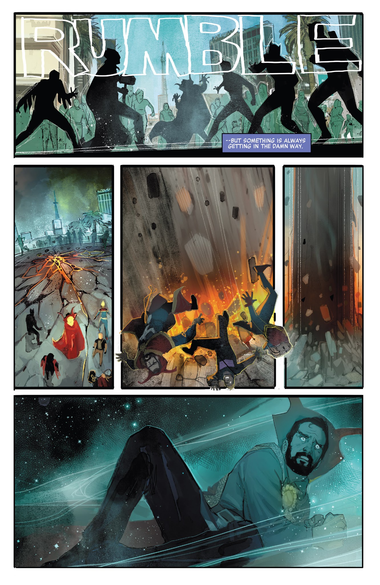 Read online Doctor Strange: Damnation comic -  Issue #1 - 8