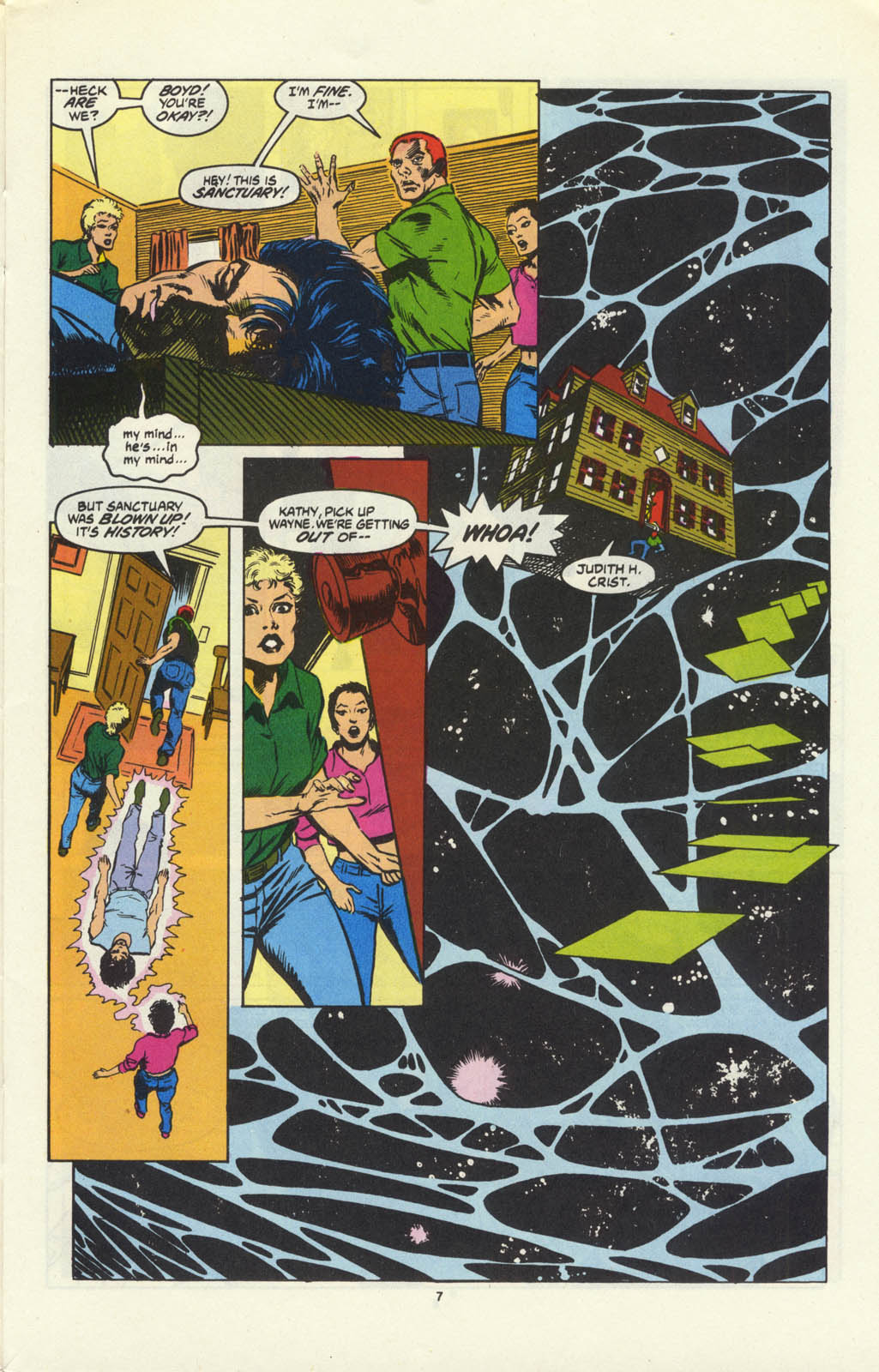 Read online Justice (1986) comic -  Issue #30 - 8