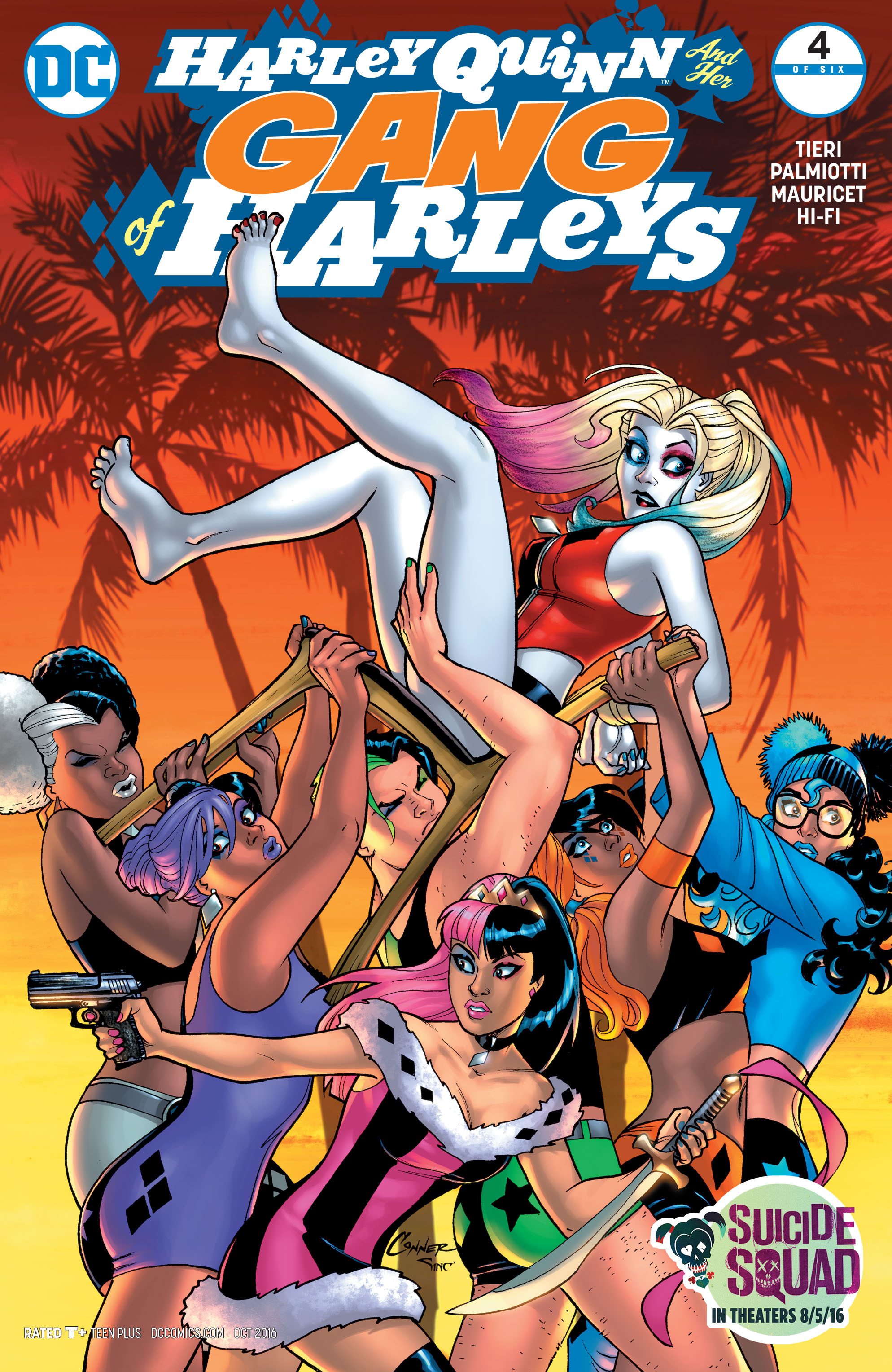 Read online Harley Quinn And Her Gang Of Harleys comic -  Issue #4 - 1