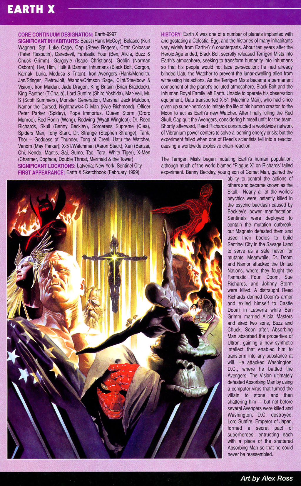 Read online Official Handbook of the Marvel Universe: Alternate Universes 2005 comic -  Issue # Full - 18