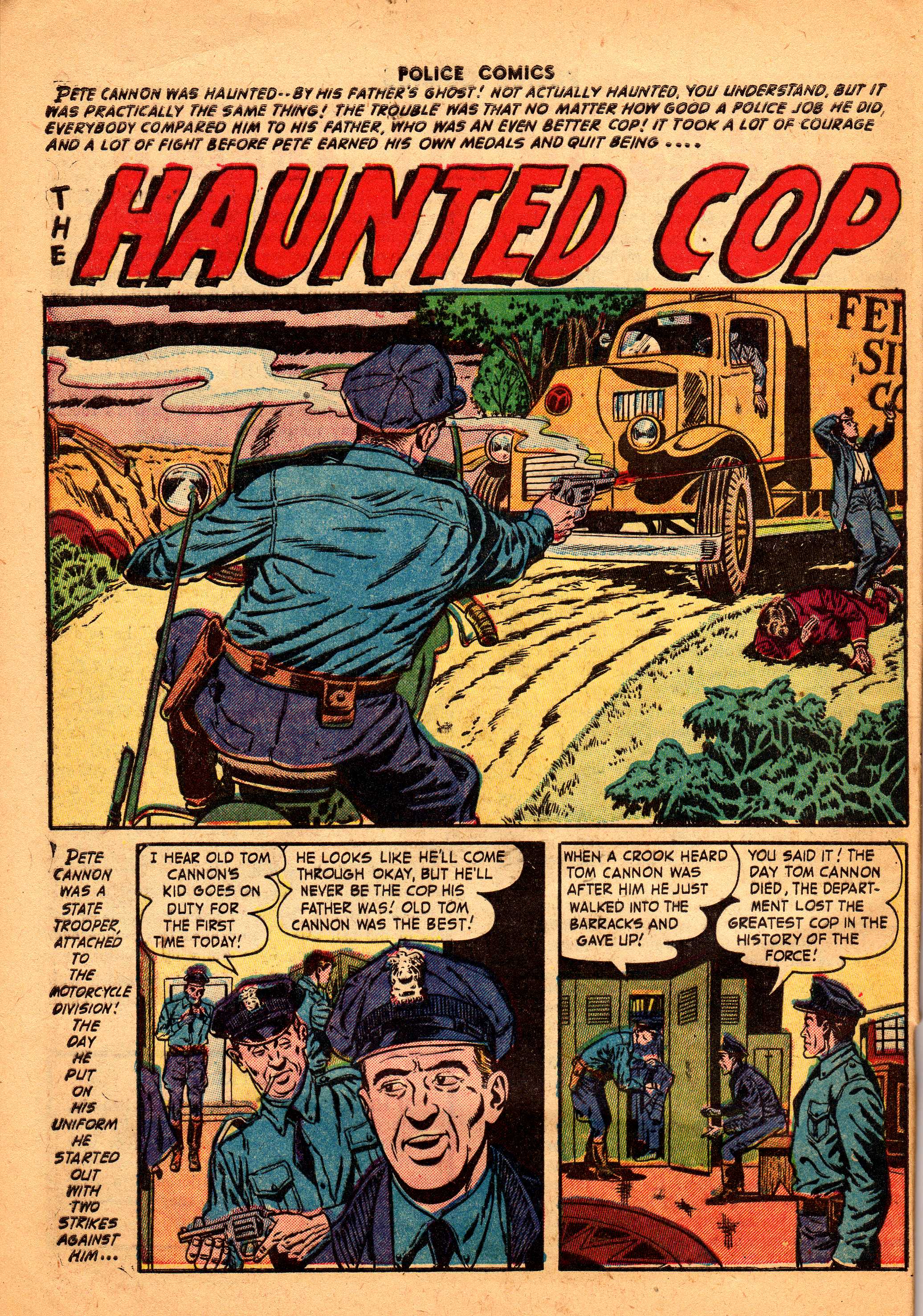 Read online Police Comics comic -  Issue #127 - 28