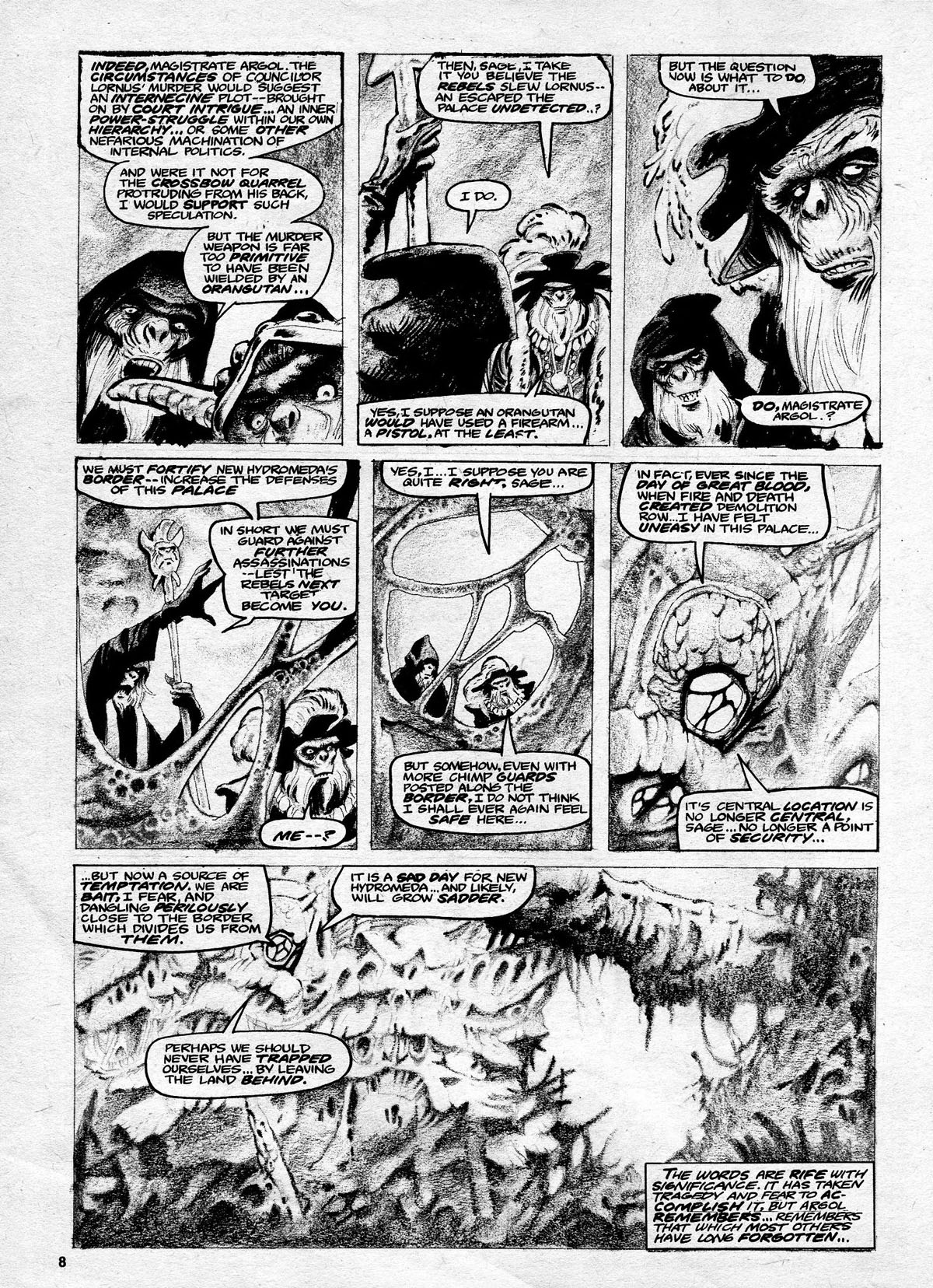 Read online Planet of the Apes comic -  Issue #12 - 8