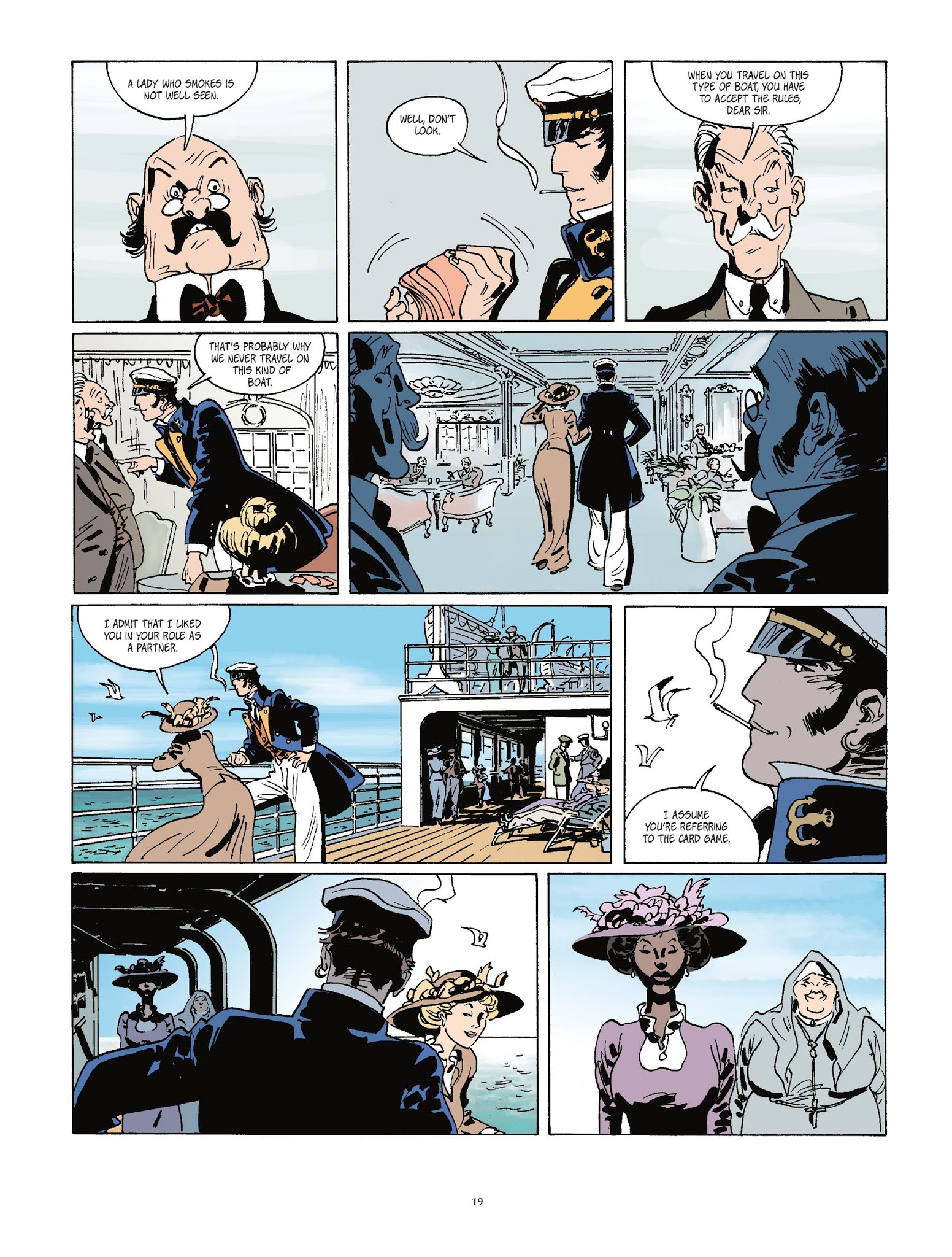 Read online Corto Maltese [GER] comic -  Issue #16 - 19