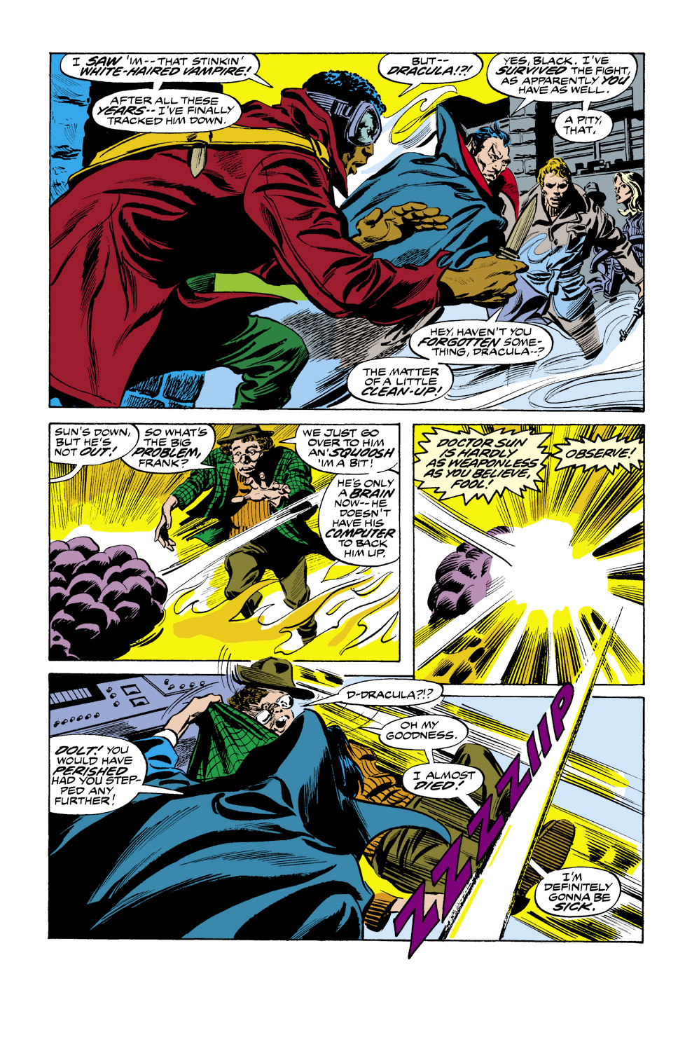 Read online Tomb of Dracula (1972) comic -  Issue #42 - 16