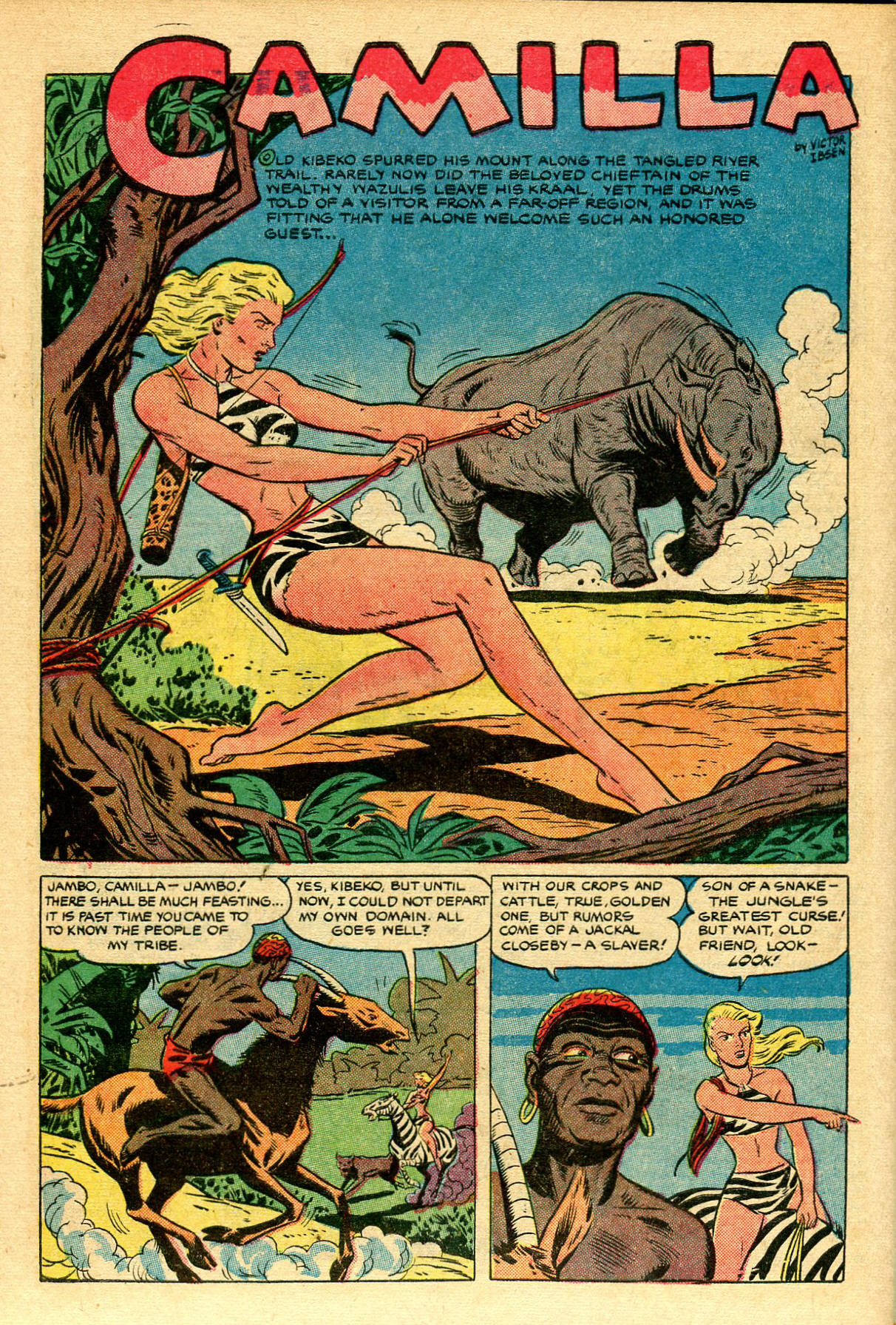 Read online Jungle Comics comic -  Issue #130 - 40