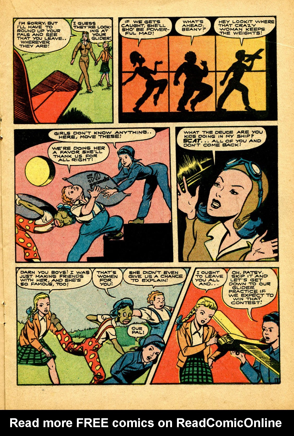 Read online Captain Flight Comics comic -  Issue #7 - 25