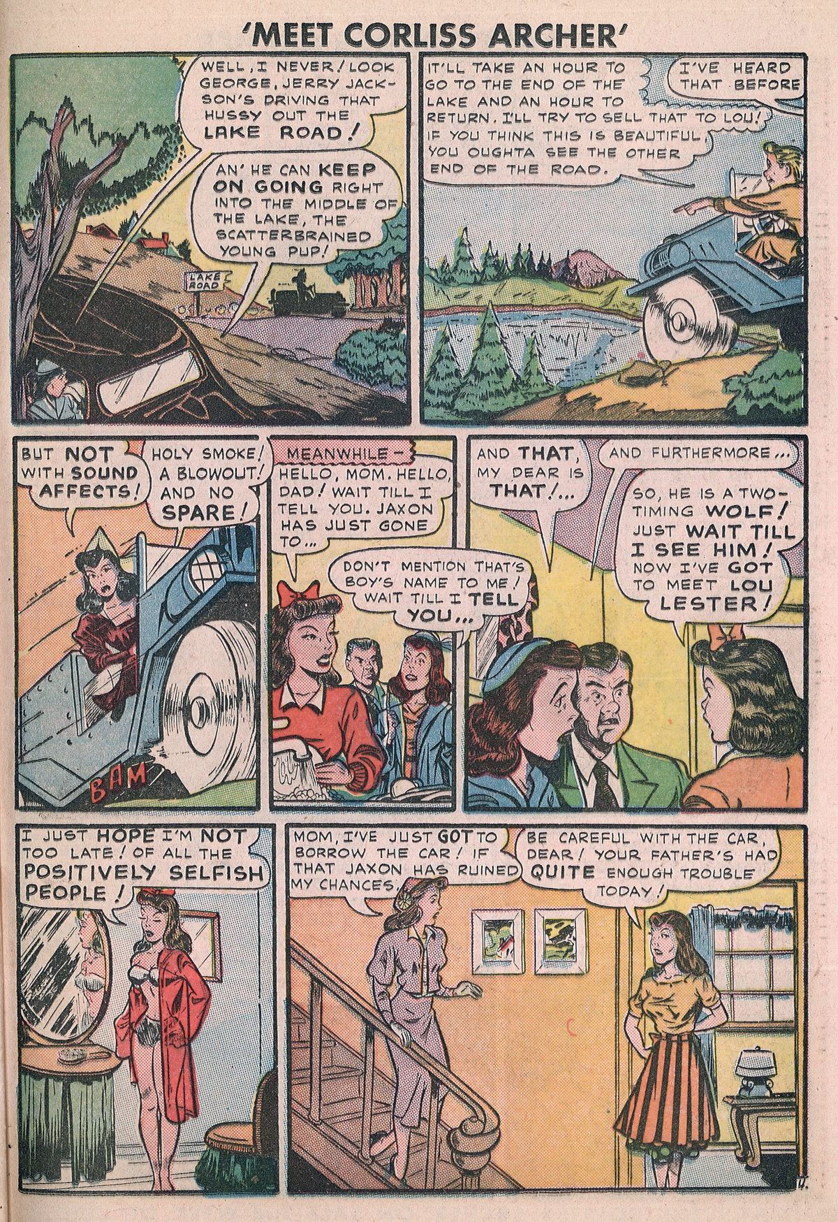 Read online Meet Corliss Archer comic -  Issue #3 - 31