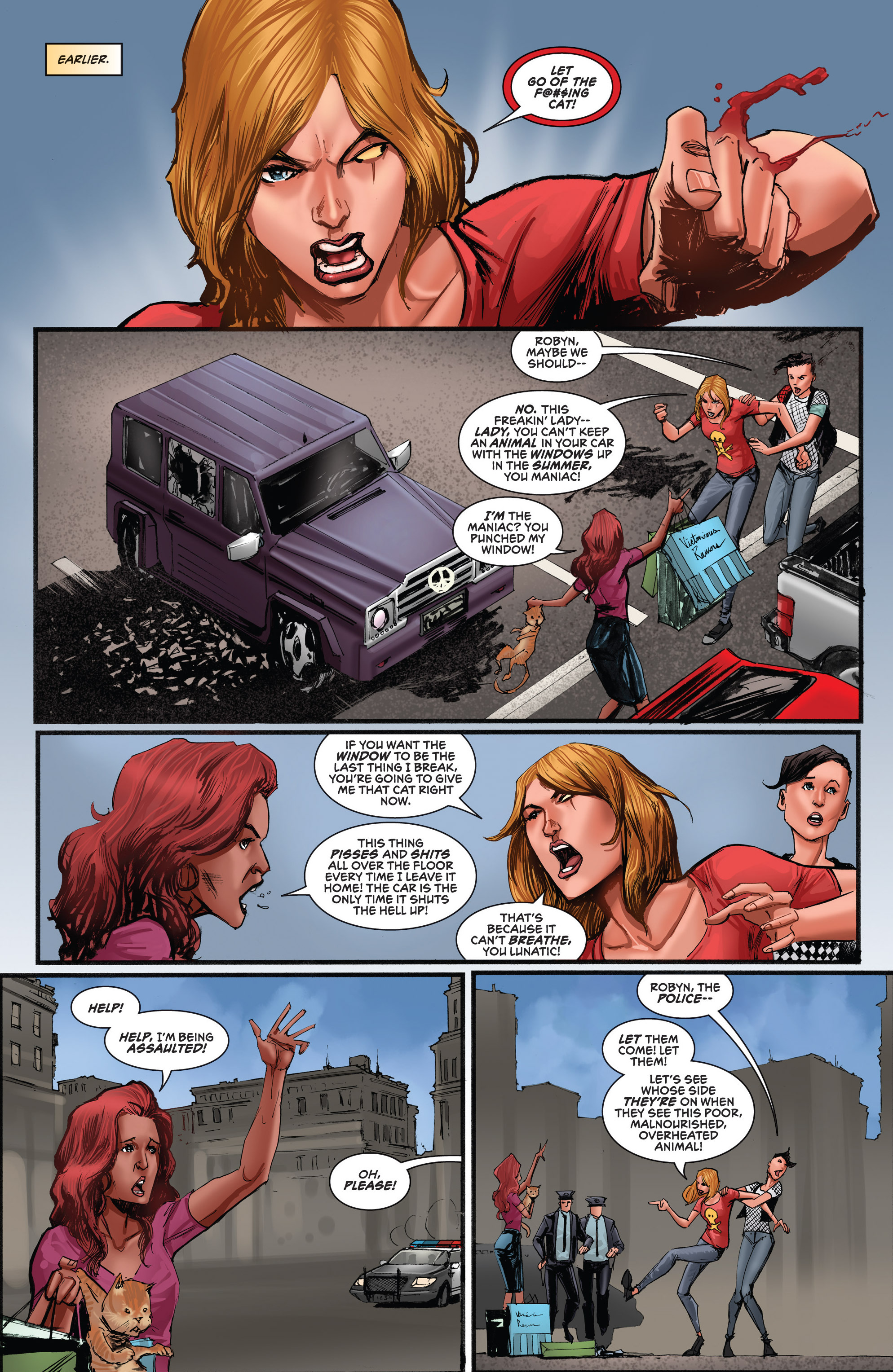 Read online Grimm Fairy Tales presents Robyn Hood (2014) comic -  Issue #4 - 6
