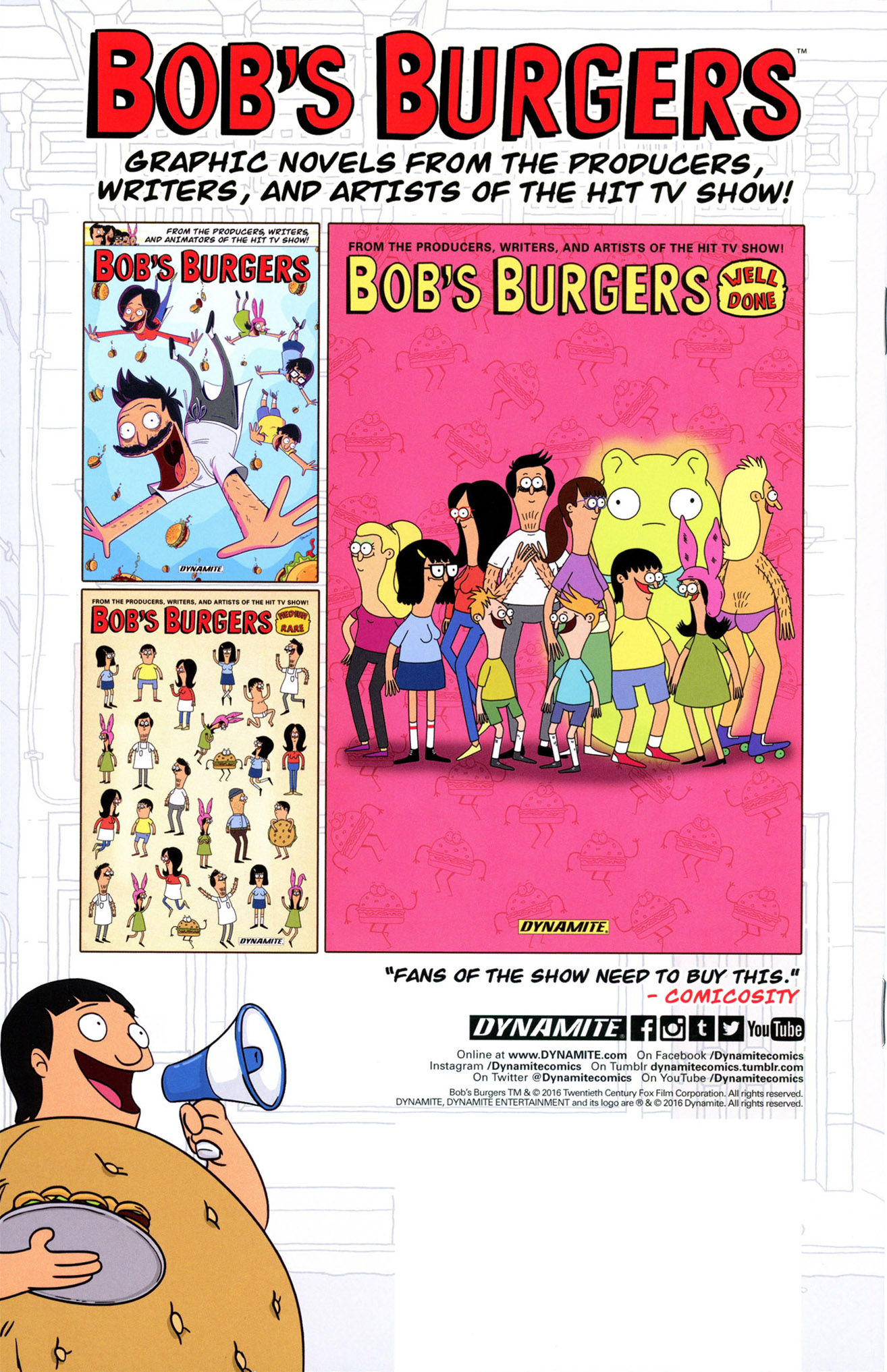 Read online Free Comic Book Day 2016 comic -  Issue # Bob's Burgers - 35