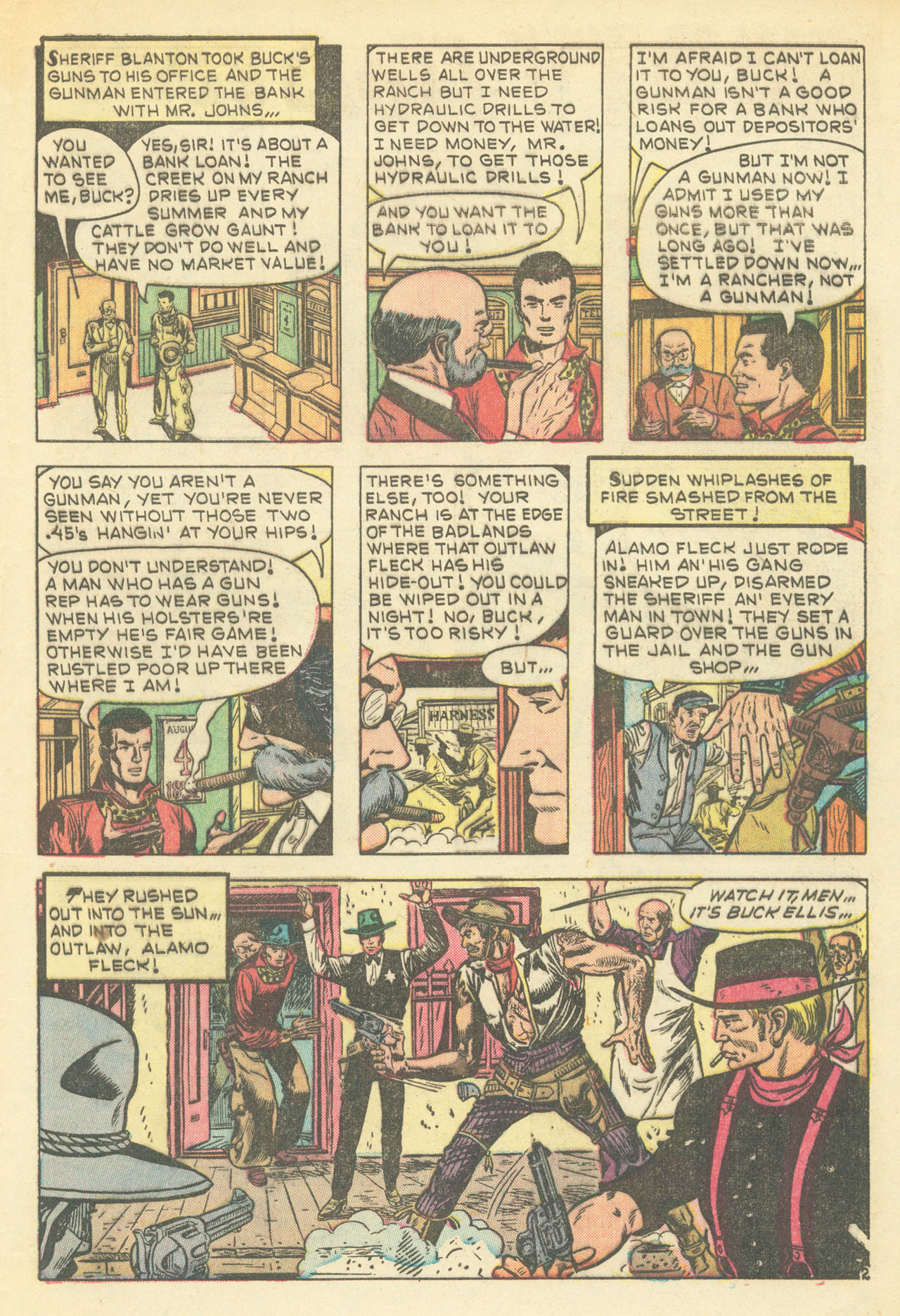 Read online Western Outlaws (1954) comic -  Issue #12 - 29
