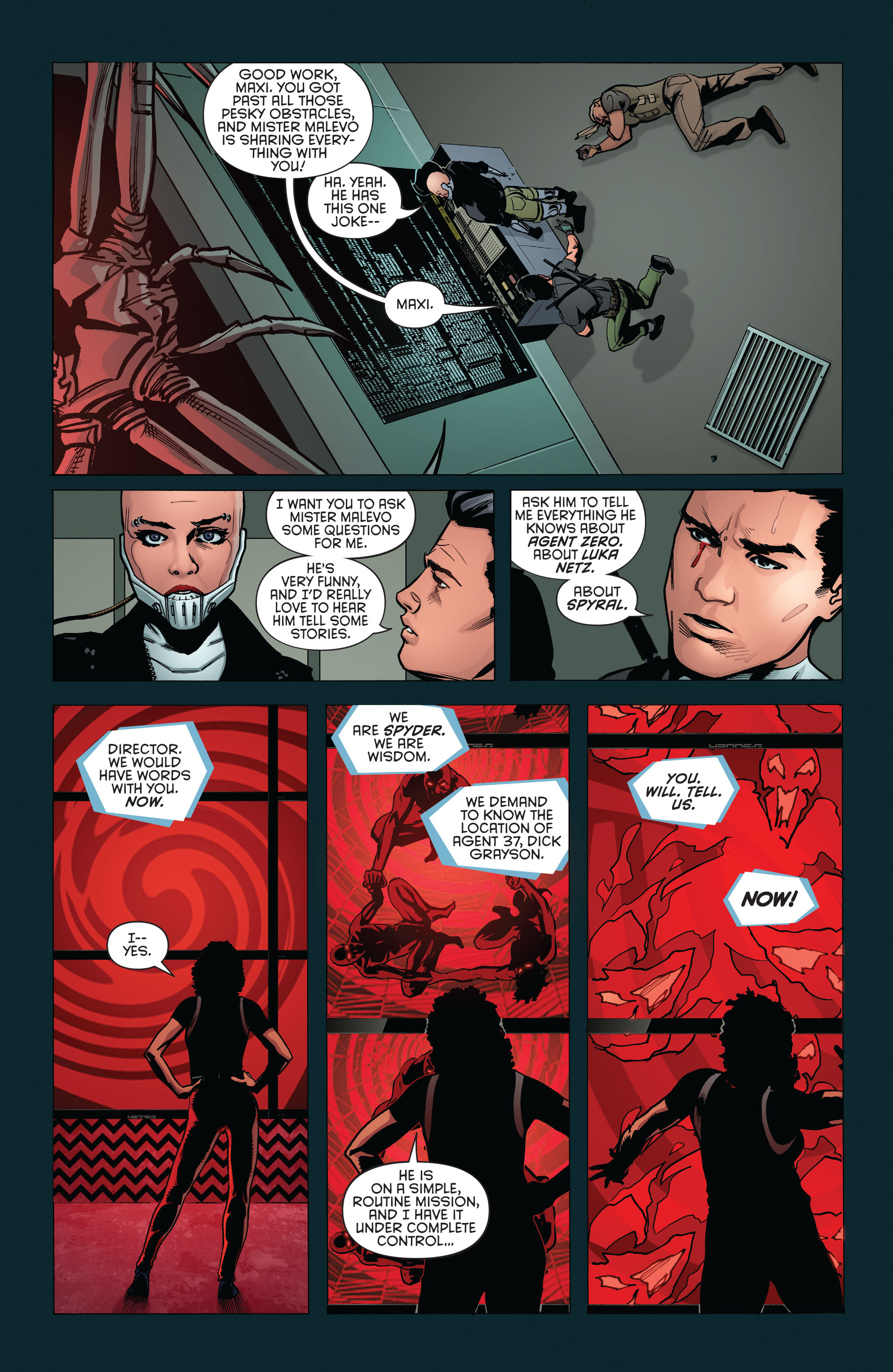 Read online Grayson comic -  Issue #14 - 19