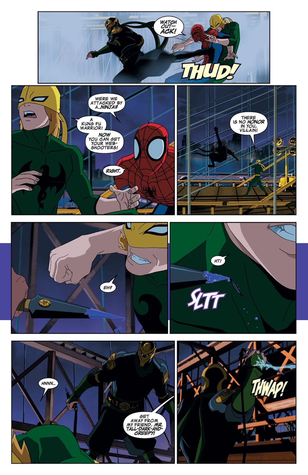 Marvel Universe Ultimate Spider-Man: Web Warriors issue 5 - Page 4