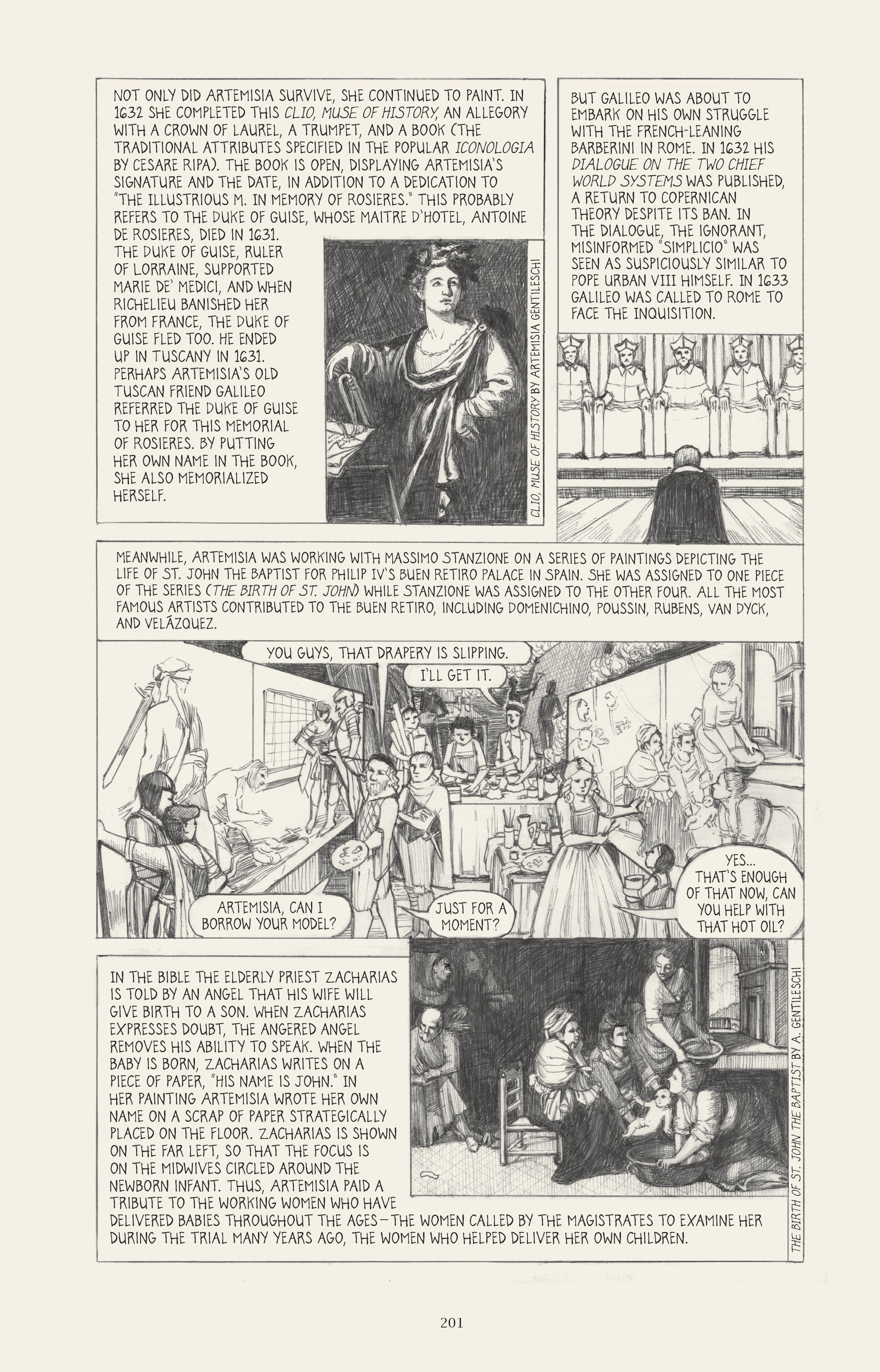 Read online I Know What I Am: The Life and Times of Artemisia Gentileschi comic -  Issue # TPB (Part 3) - 8