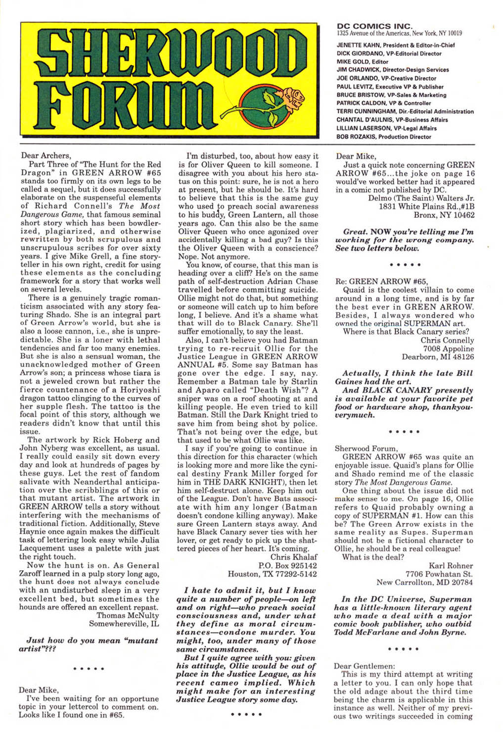 Read online Green Arrow (1988) comic -  Issue #73 - 24