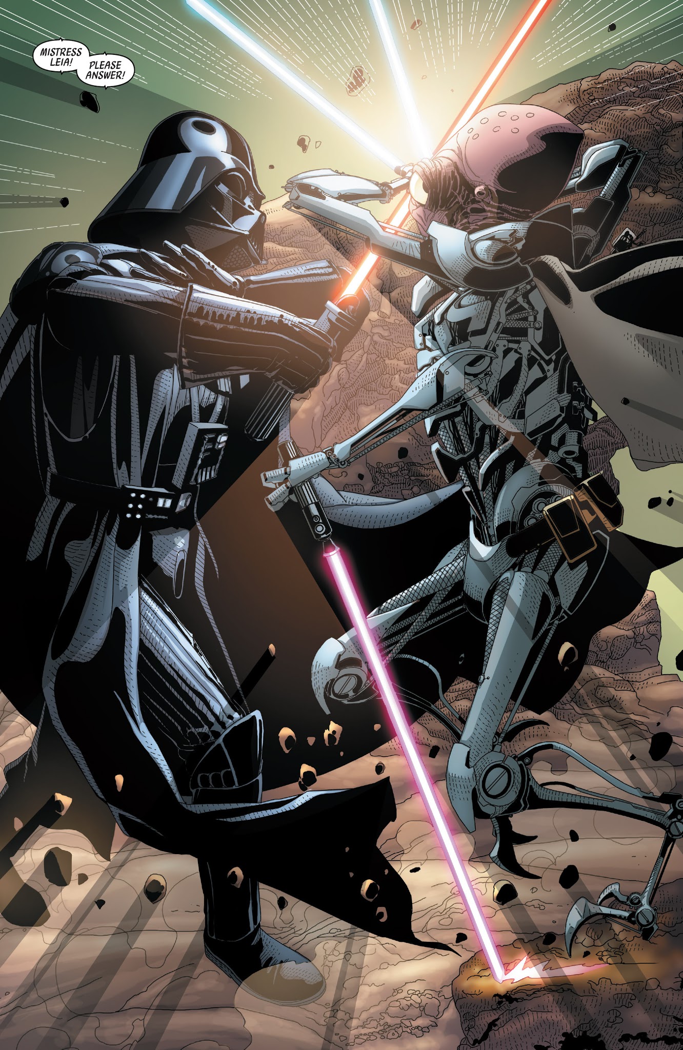 Read online Star Wars: Vader Down comic -  Issue # TPB - 128