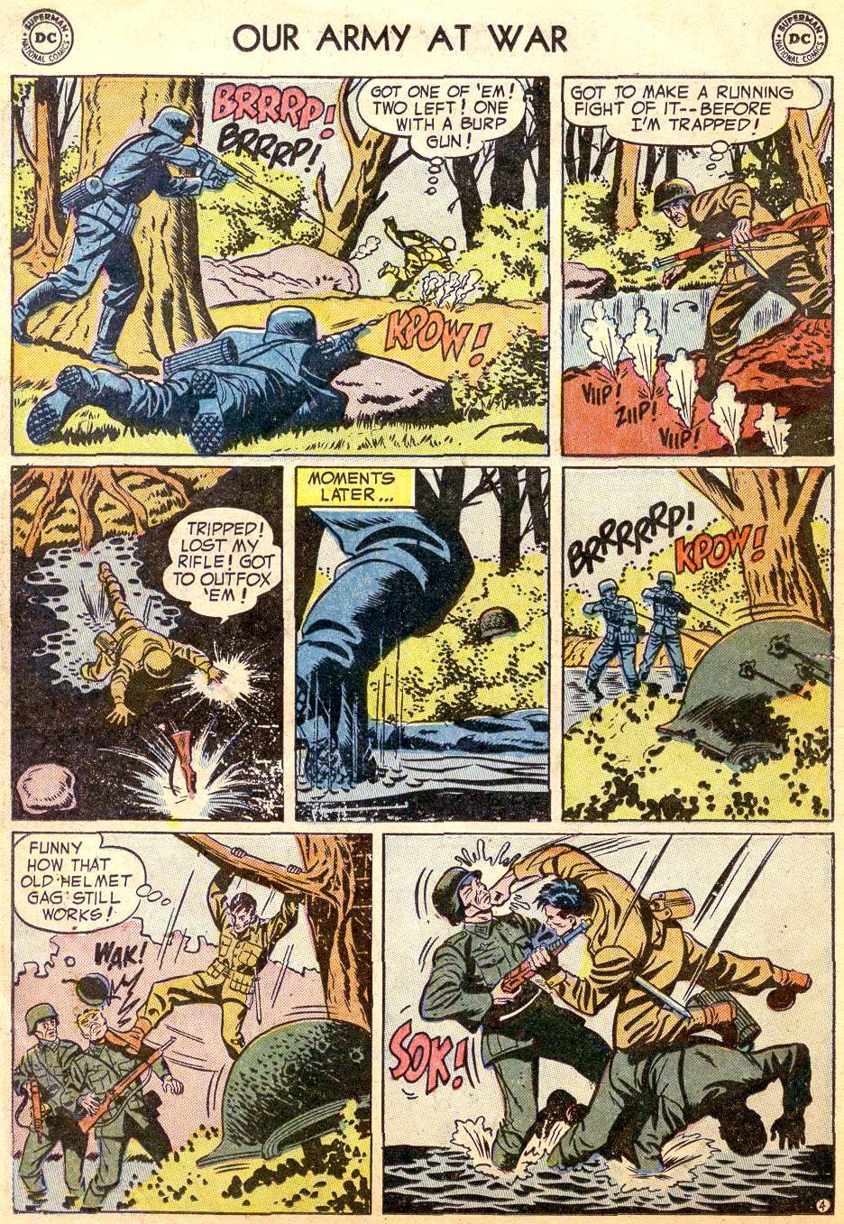 Read online Our Army at War (1952) comic -  Issue #31 - 14