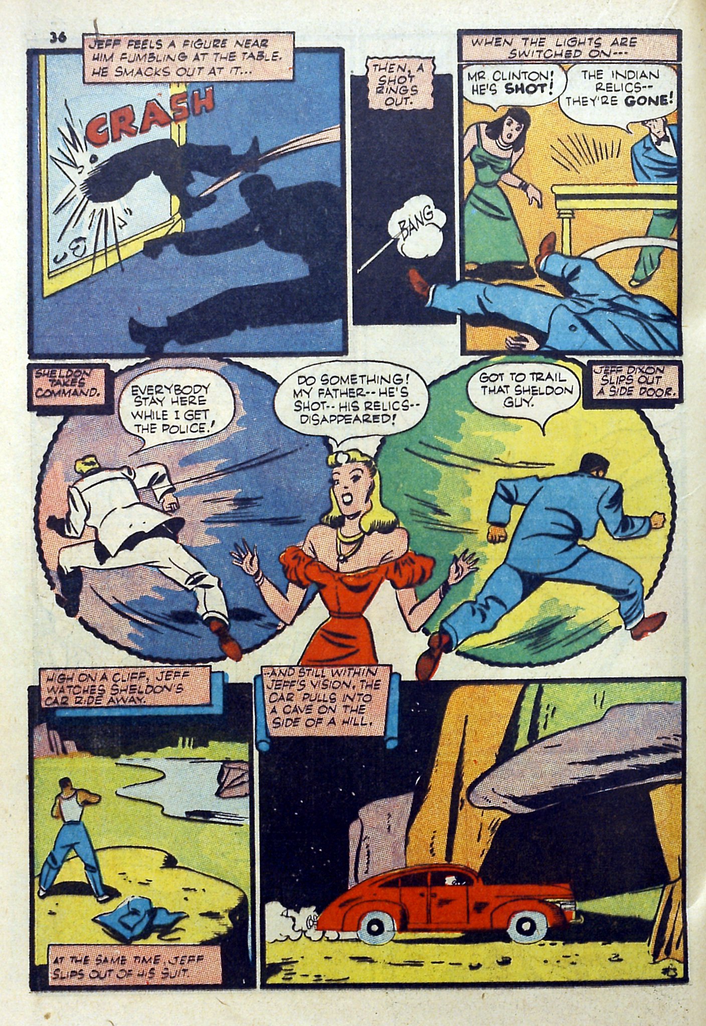 Read online Daredevil (1941) comic -  Issue #5 - 38