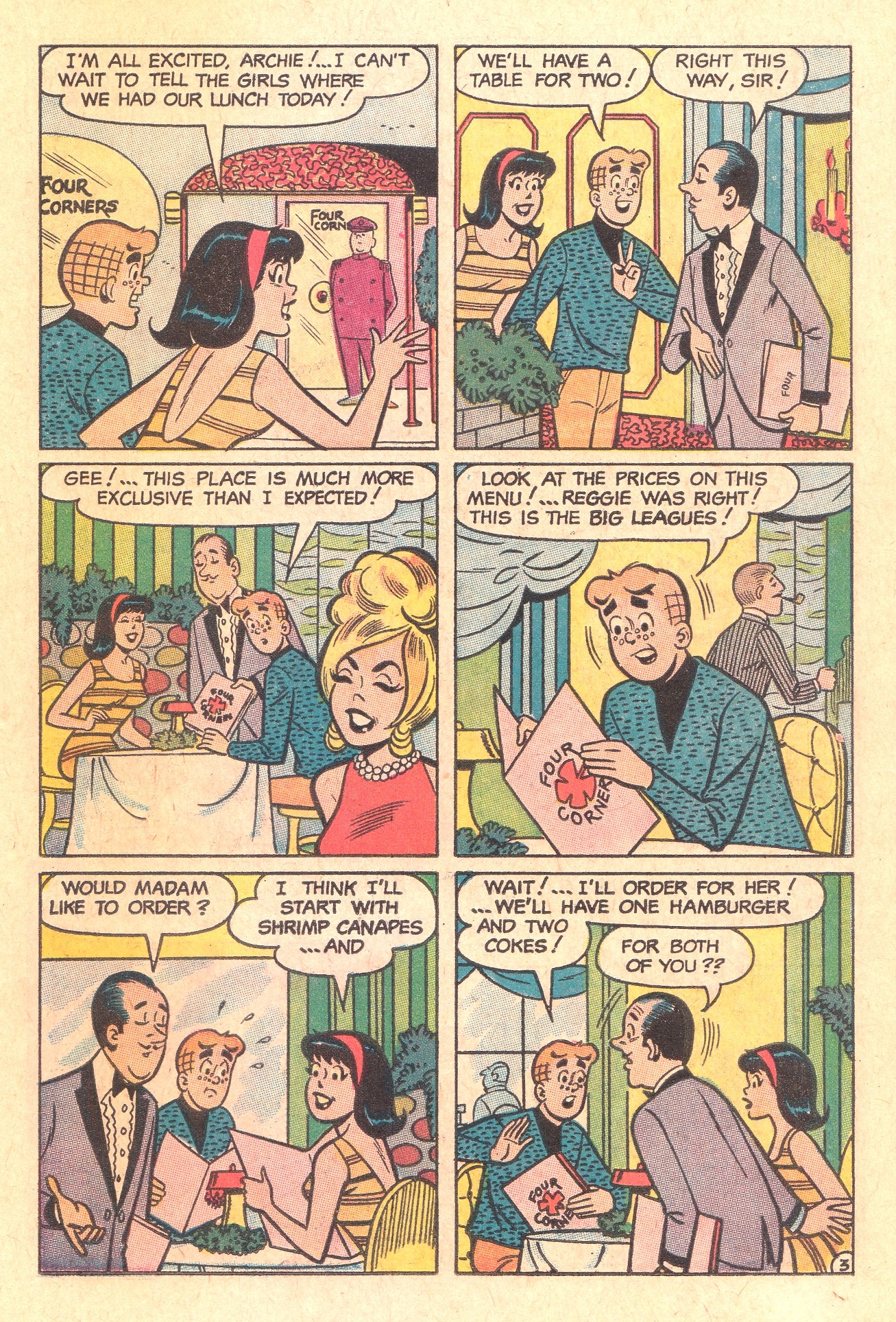 Read online Reggie and Me (1966) comic -  Issue #29 - 15