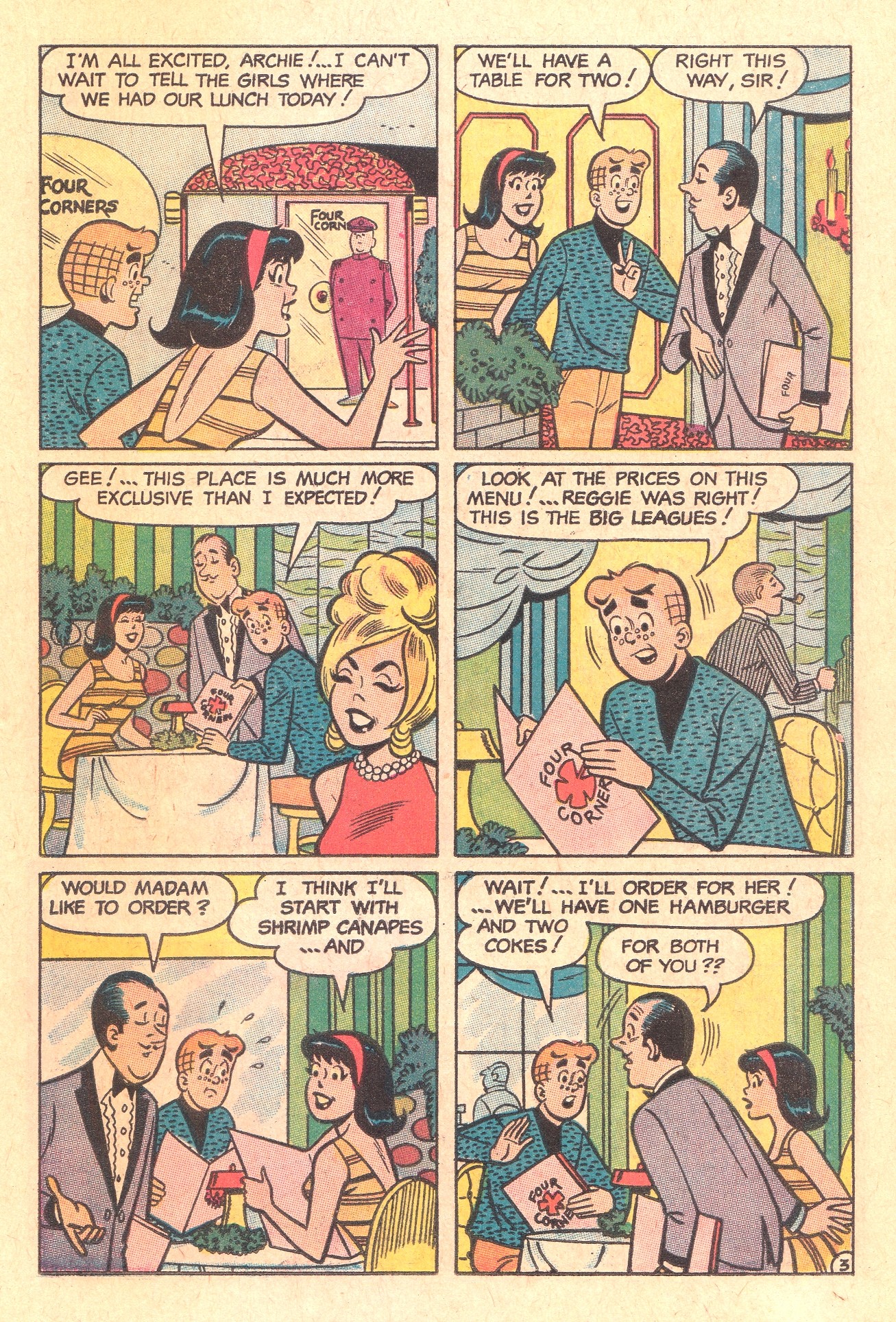 Read online Reggie and Me (1966) comic -  Issue #29 - 15