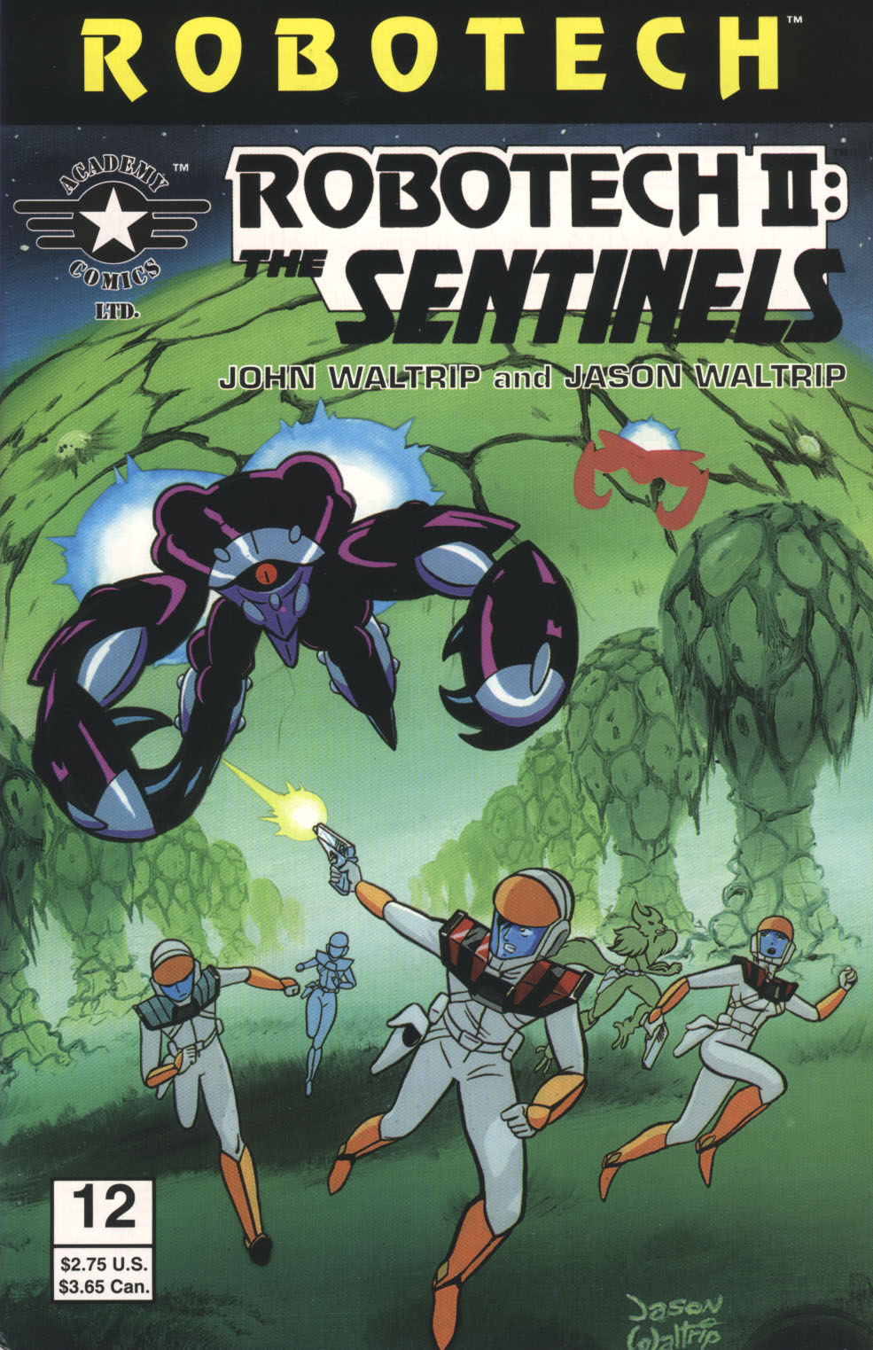 Robotech II: The Sentinels issue Robotech II: The Sentinels Book 3 Issue #12 - Page 1