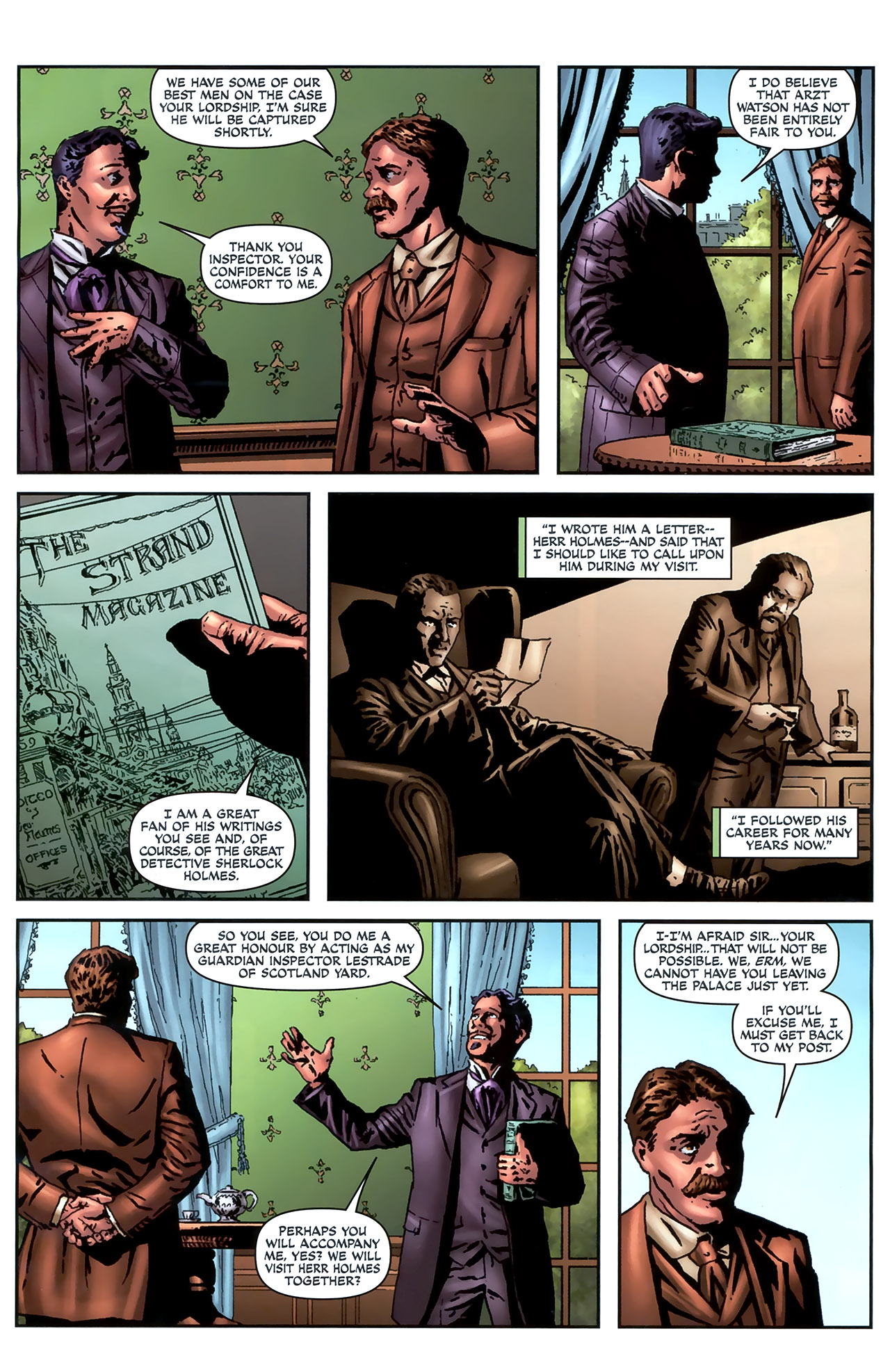 Read online Sherlock Holmes (2009) comic -  Issue #4 - 9